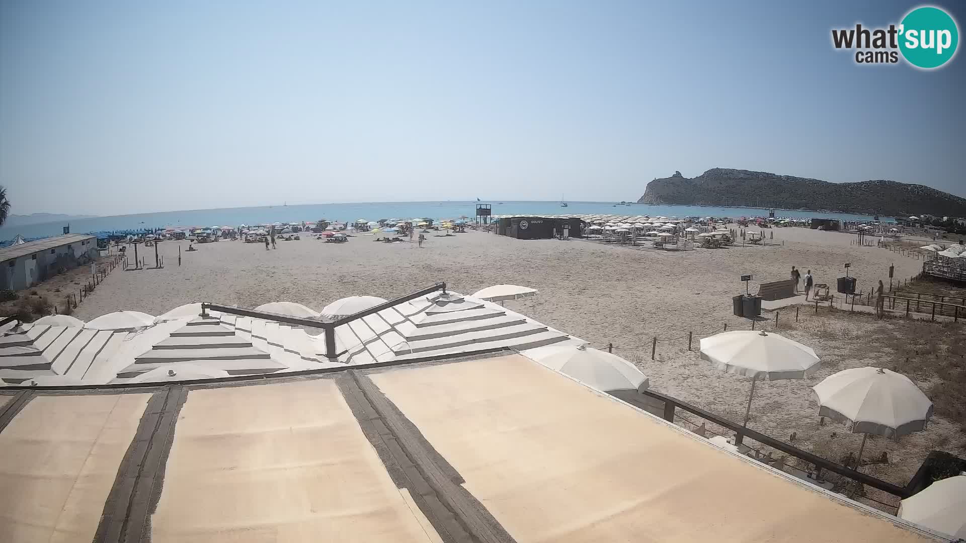Poetto Strand Webcam | Cagliari | Sardinien