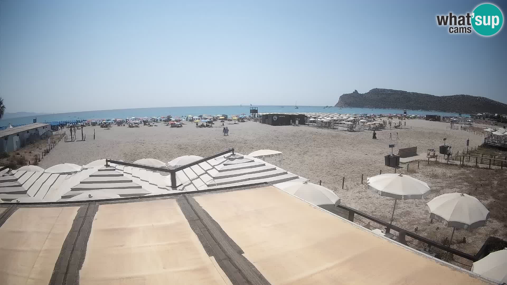 Poetto Strand Webcam | Cagliari | Sardinien