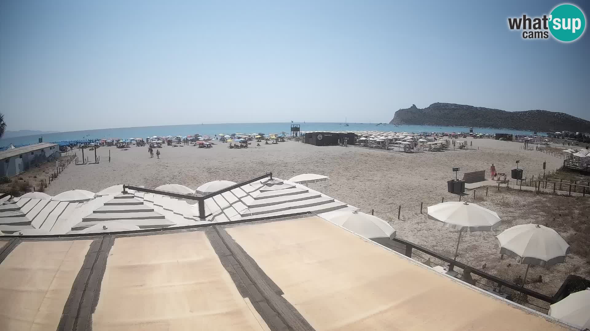 Webcam spiaggia del Poetto | Cagliari | Sardegna