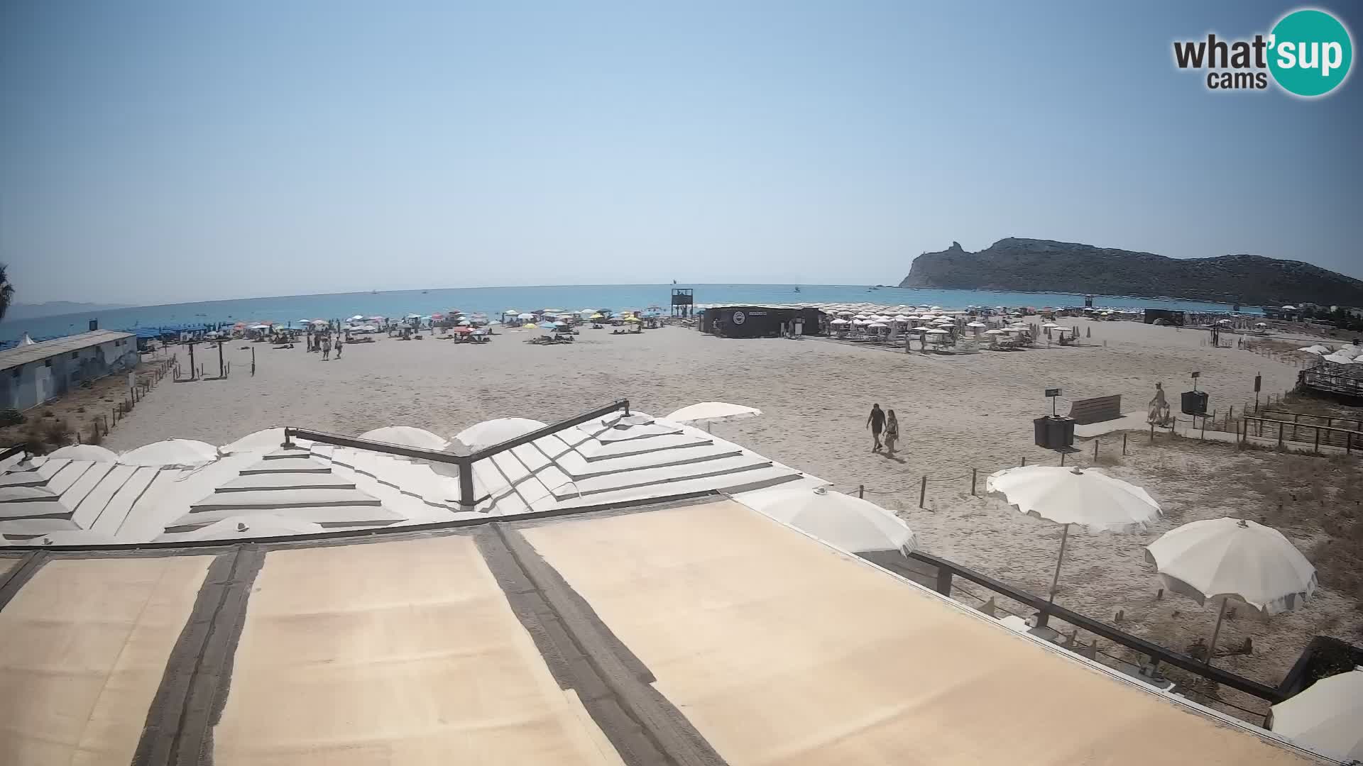Poetto Strand Webcam | Cagliari | Sardinien