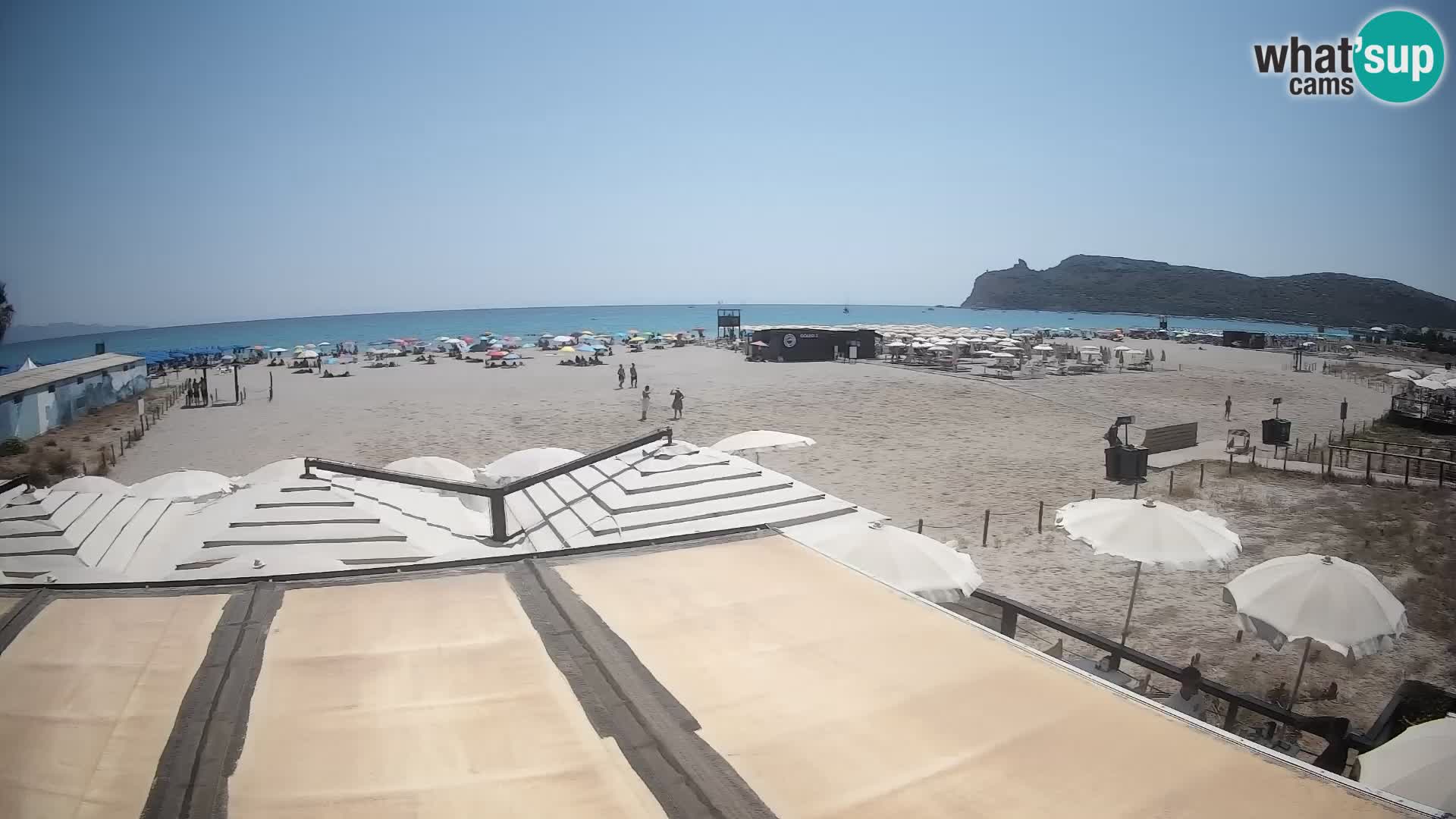 Webcam spiaggia del Poetto | Cagliari | Sardegna