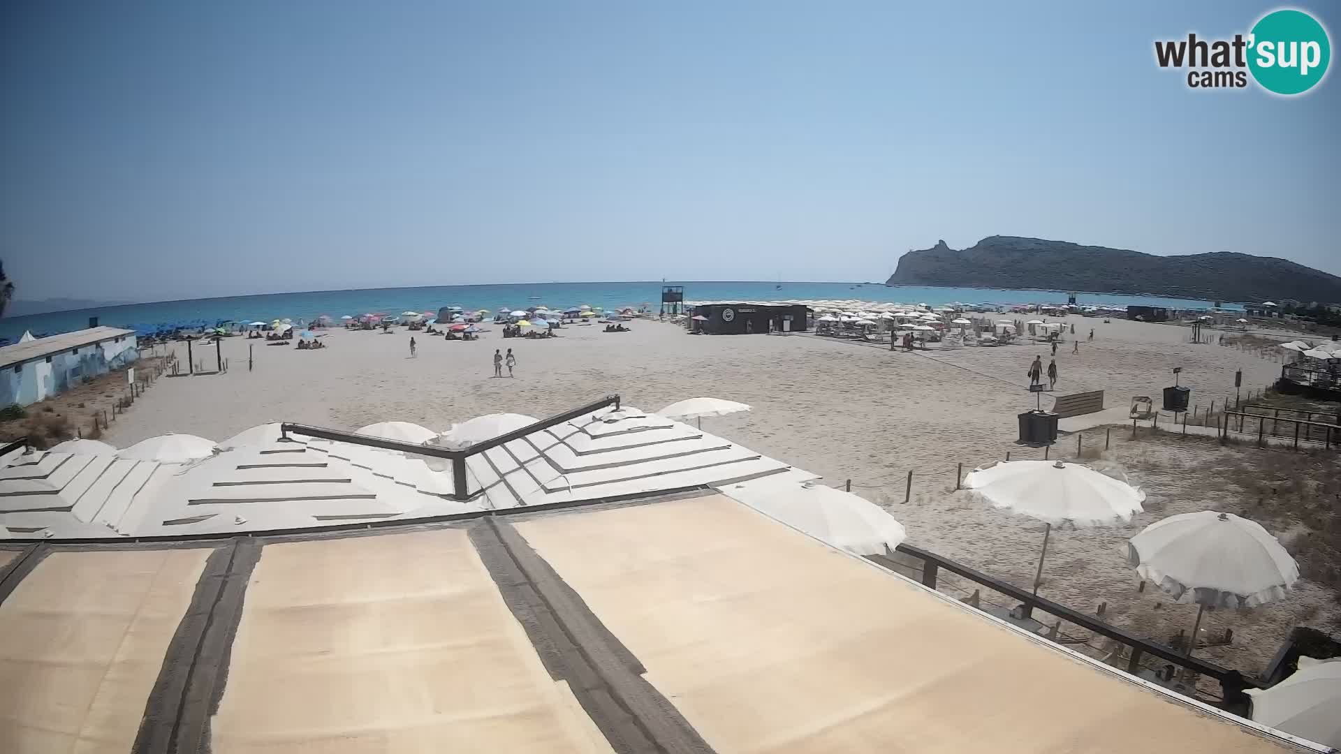 Poetto Strand Webcam | Cagliari | Sardinien