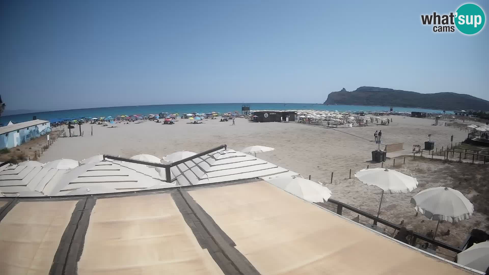Poetto Strand Webcam | Cagliari | Sardinien