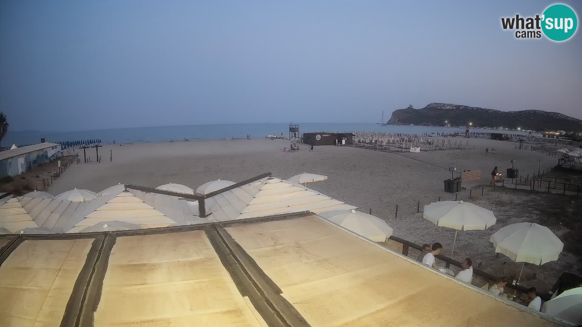 Poetto beach webcam | Cagliari | Sardinija