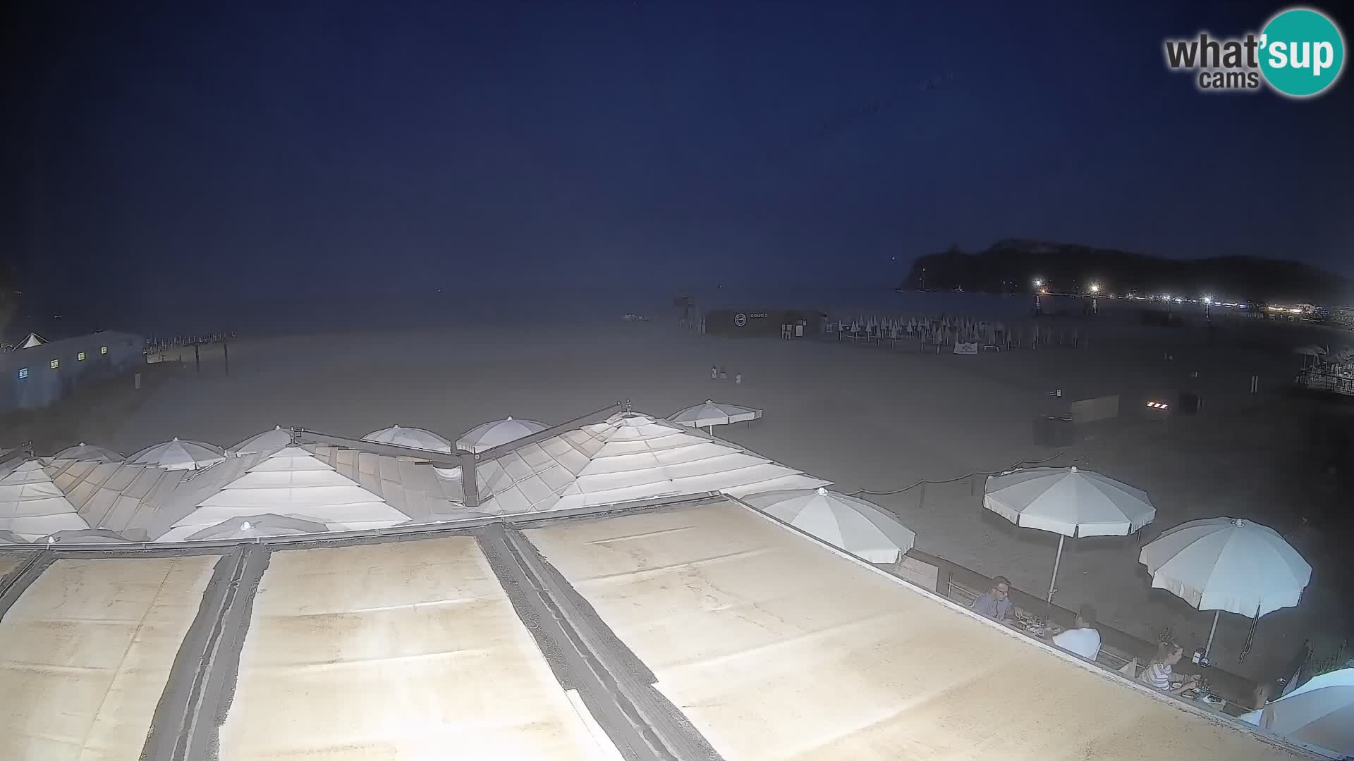 Webcam plage de Poetto | Cagliari | Sardaigne