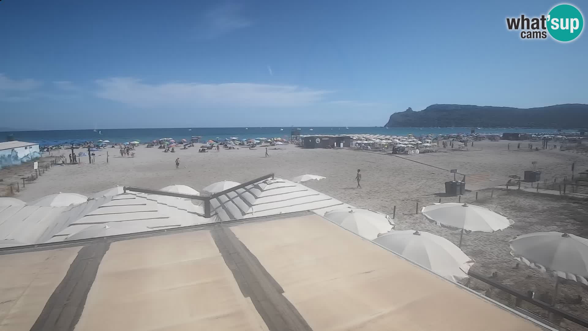 Poetto Strand Webcam | Cagliari | Sardinien