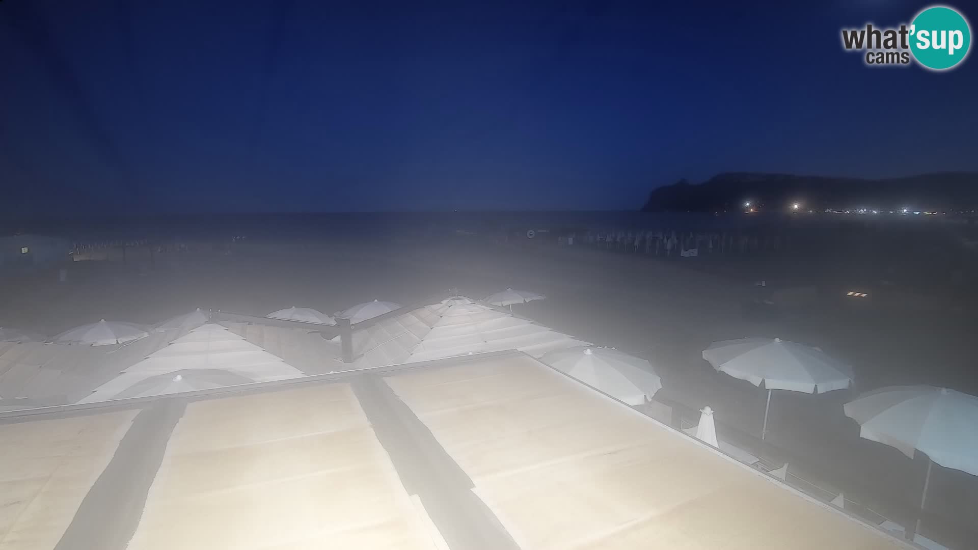 Poetto beach webcam | Cagliari | Sardinija