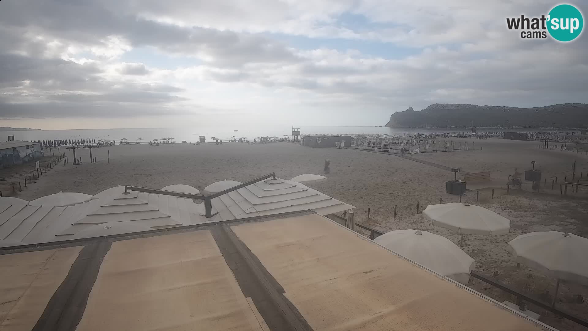 Webcam plage de Poetto | Cagliari | Sardaigne