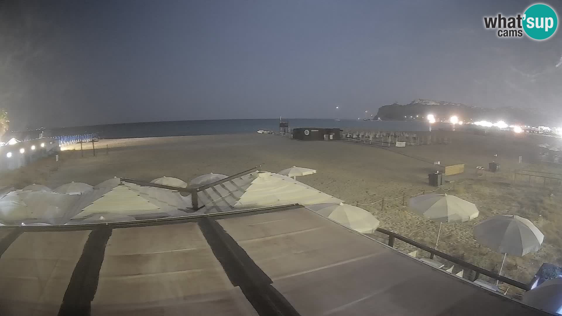 Poetto Strand Webcam | Cagliari | Sardinien
