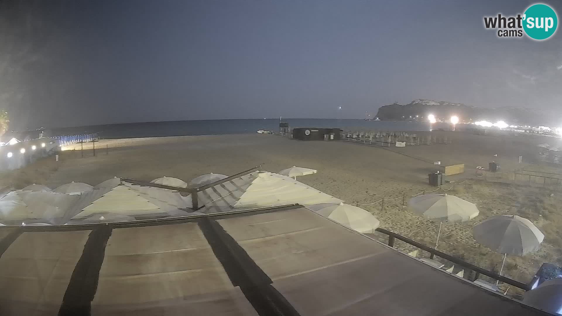 Poetto Strand Webcam | Cagliari | Sardinien