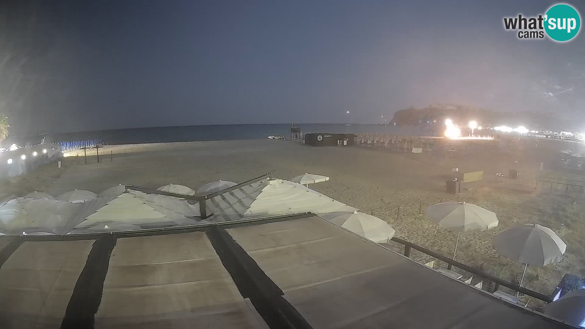 Poetto Strand Webcam | Cagliari | Sardinien