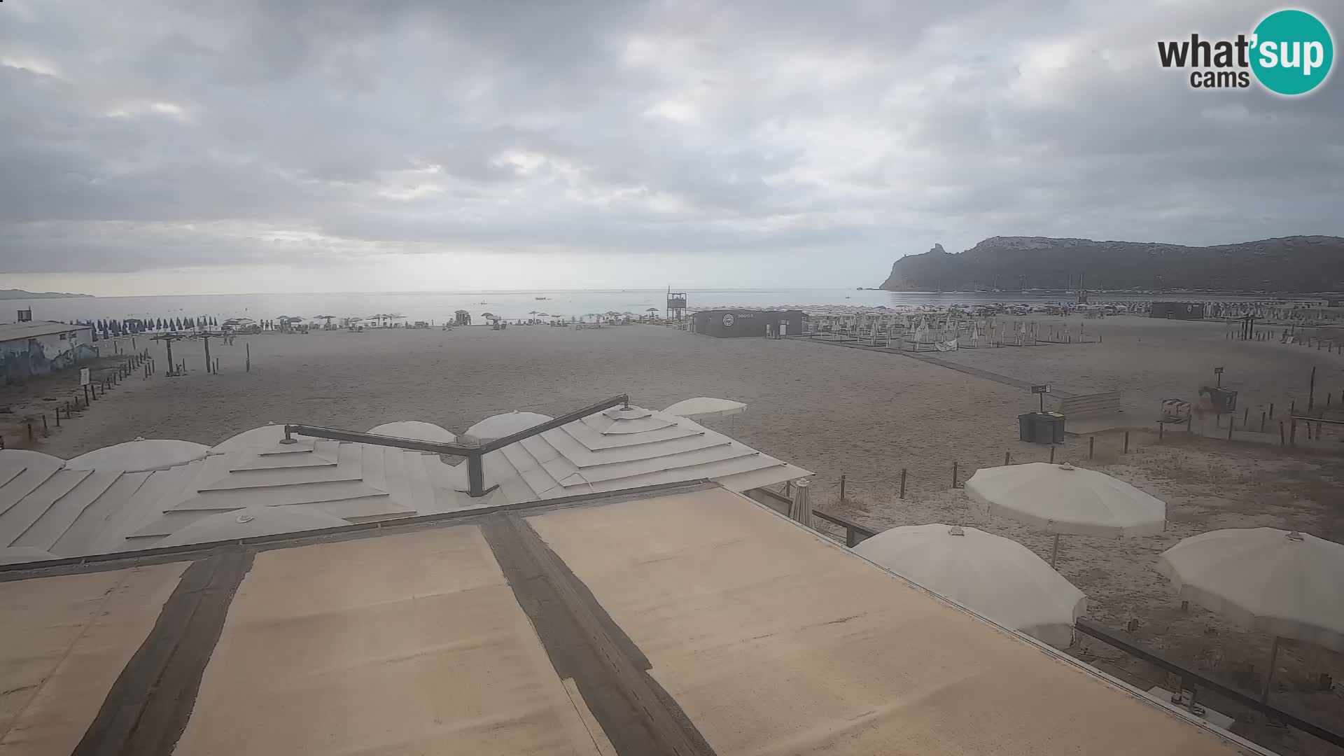 Poetto beach webcam | Cagliari | Sardinia