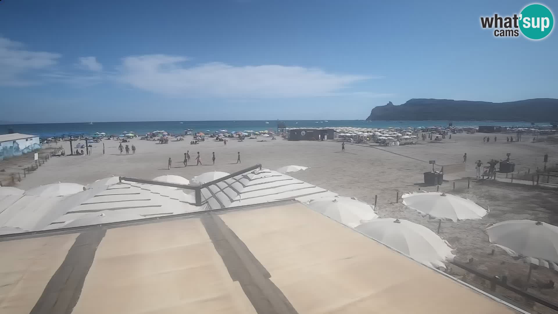 Poetto beach webcam | Cagliari | Sardinia