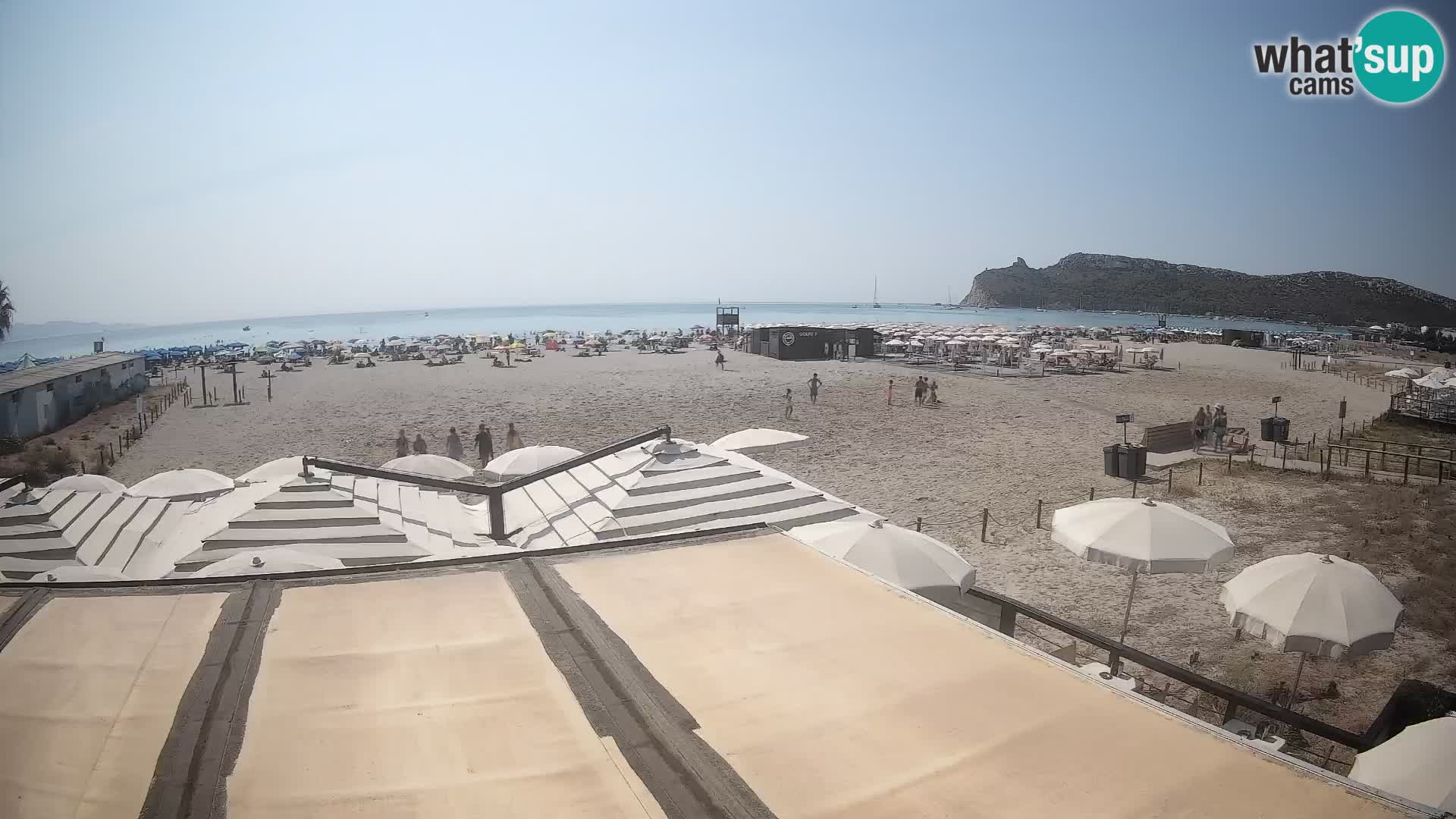 Poetto beach webcam | Cagliari | Sardinia