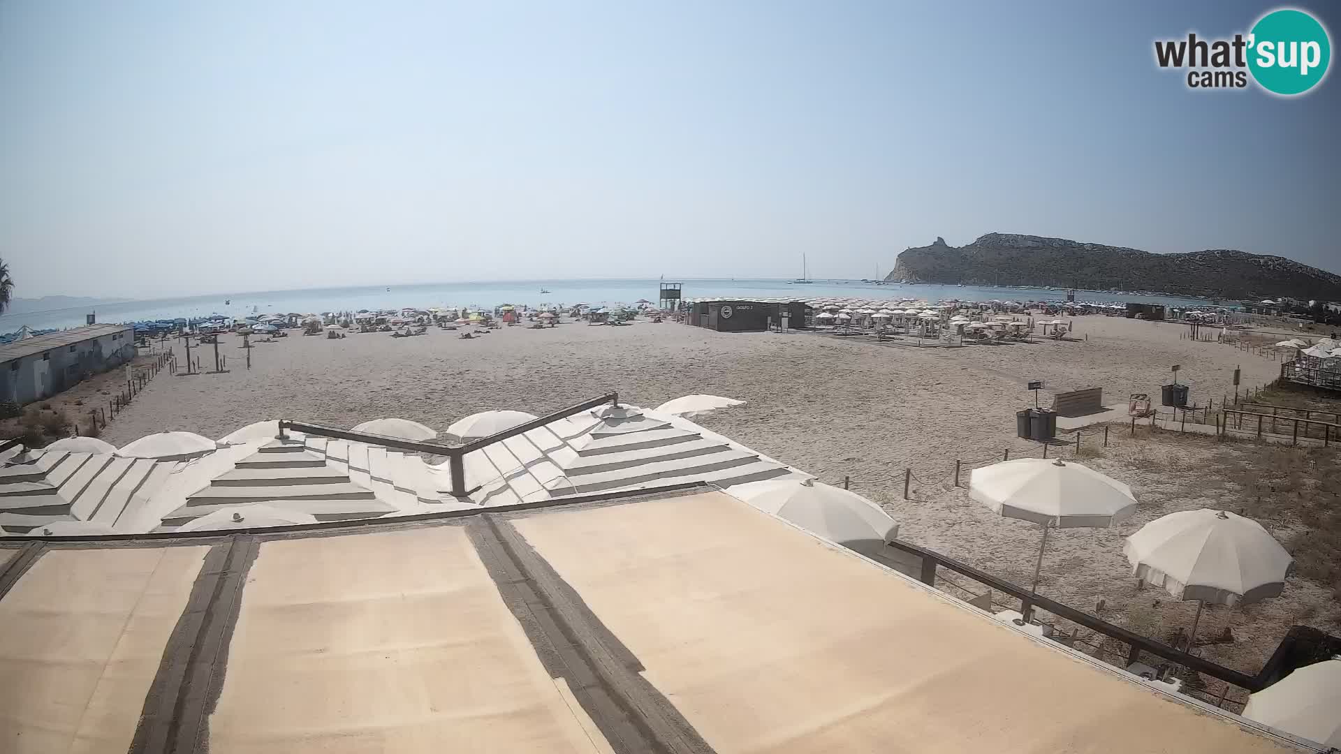 Webcam spiaggia del Poetto | Cagliari | Sardegna