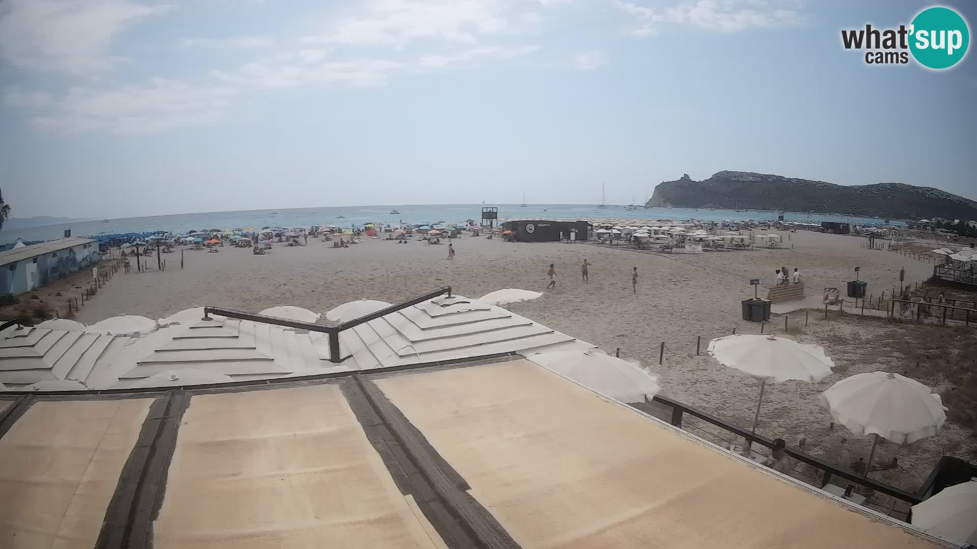 Poetto beach webcam | Cagliari | Sardinija