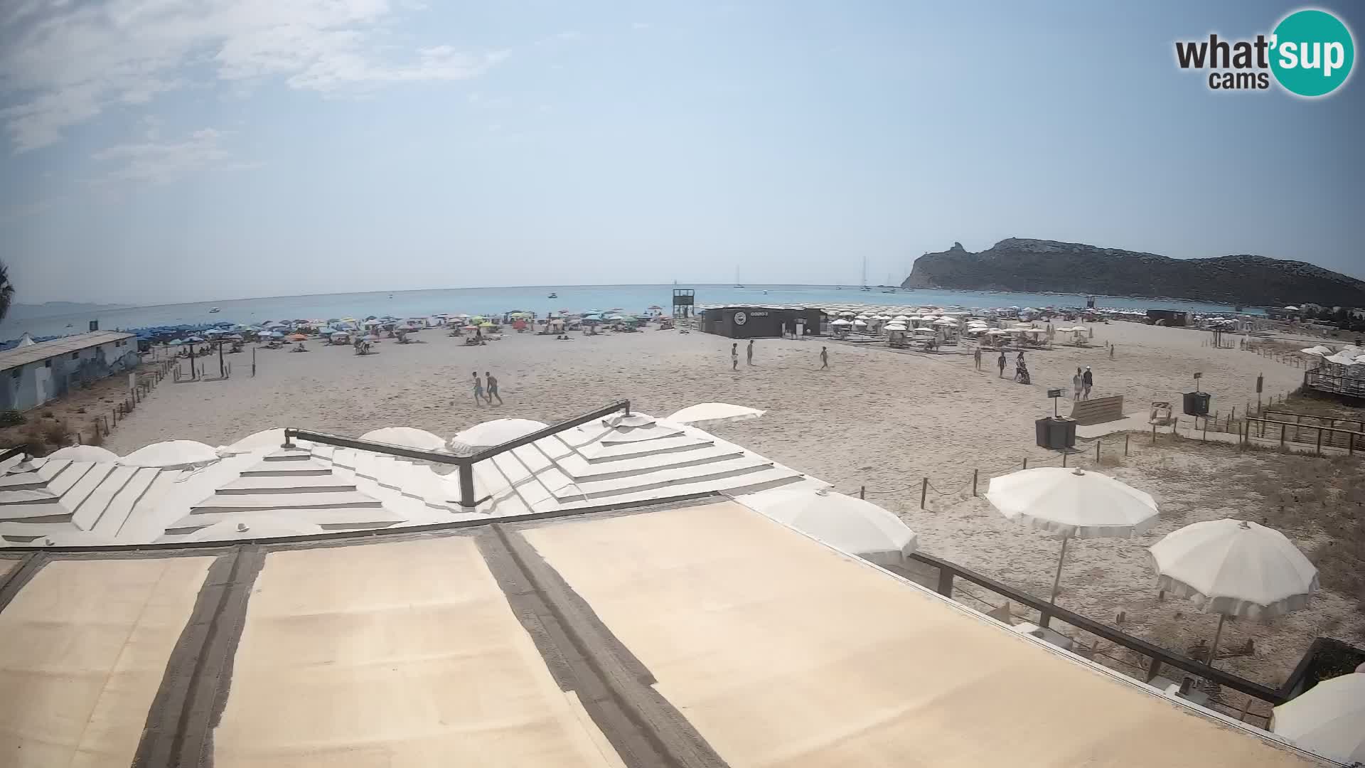Poetto Strand Webcam | Cagliari | Sardinien