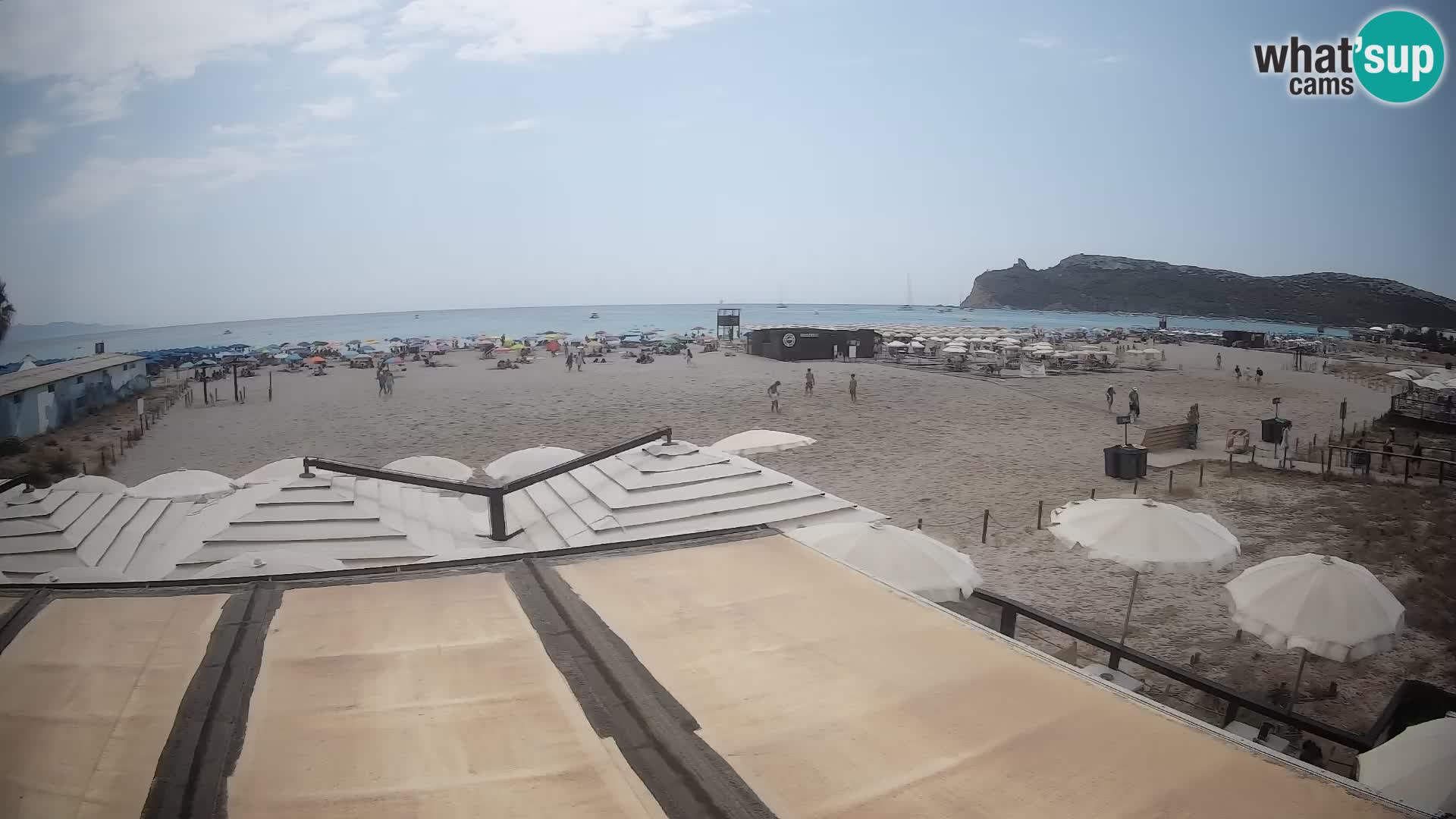 Poetto Strand Webcam | Cagliari | Sardinien