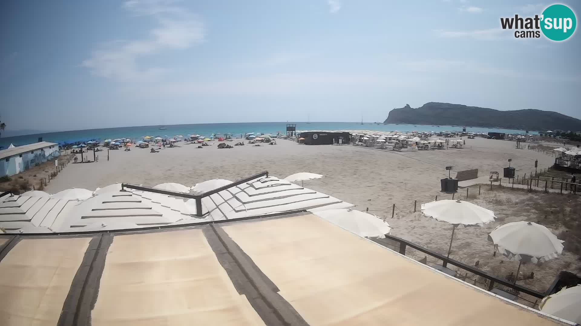 Poetto Strand Webcam | Cagliari | Sardinien