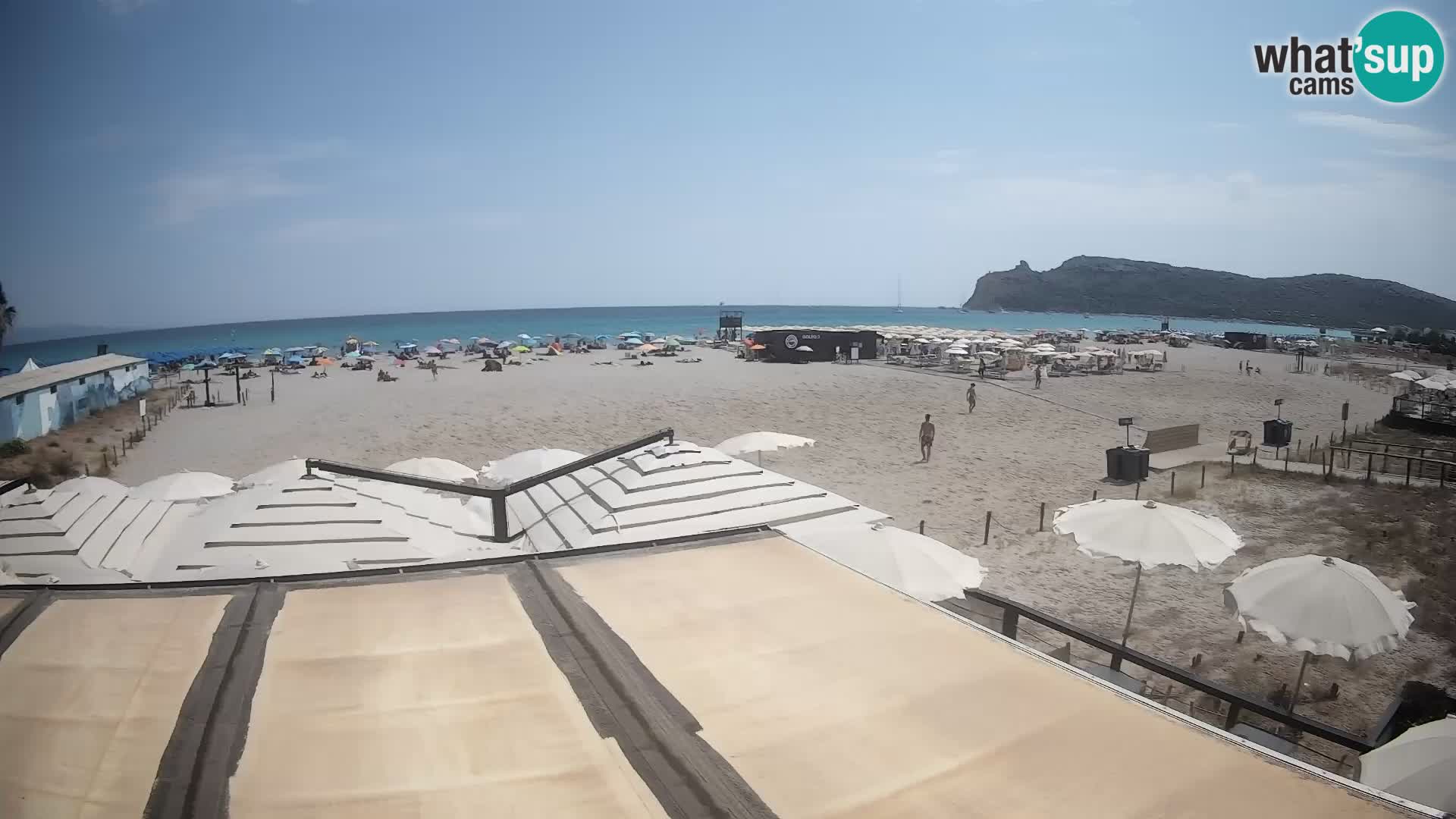 Webcam plage de Poetto | Cagliari | Sardaigne