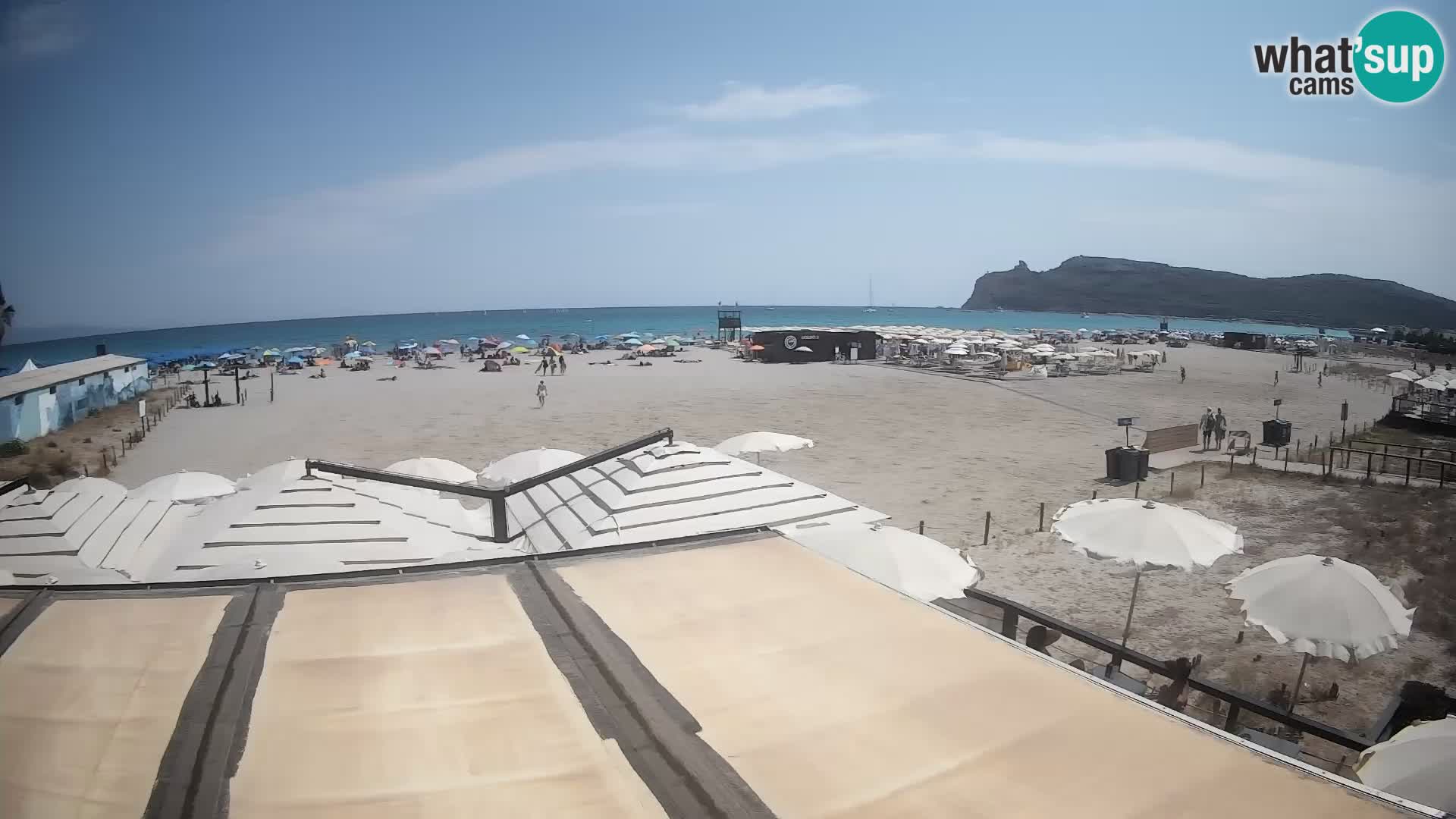Poetto Strand Webcam | Cagliari | Sardinien