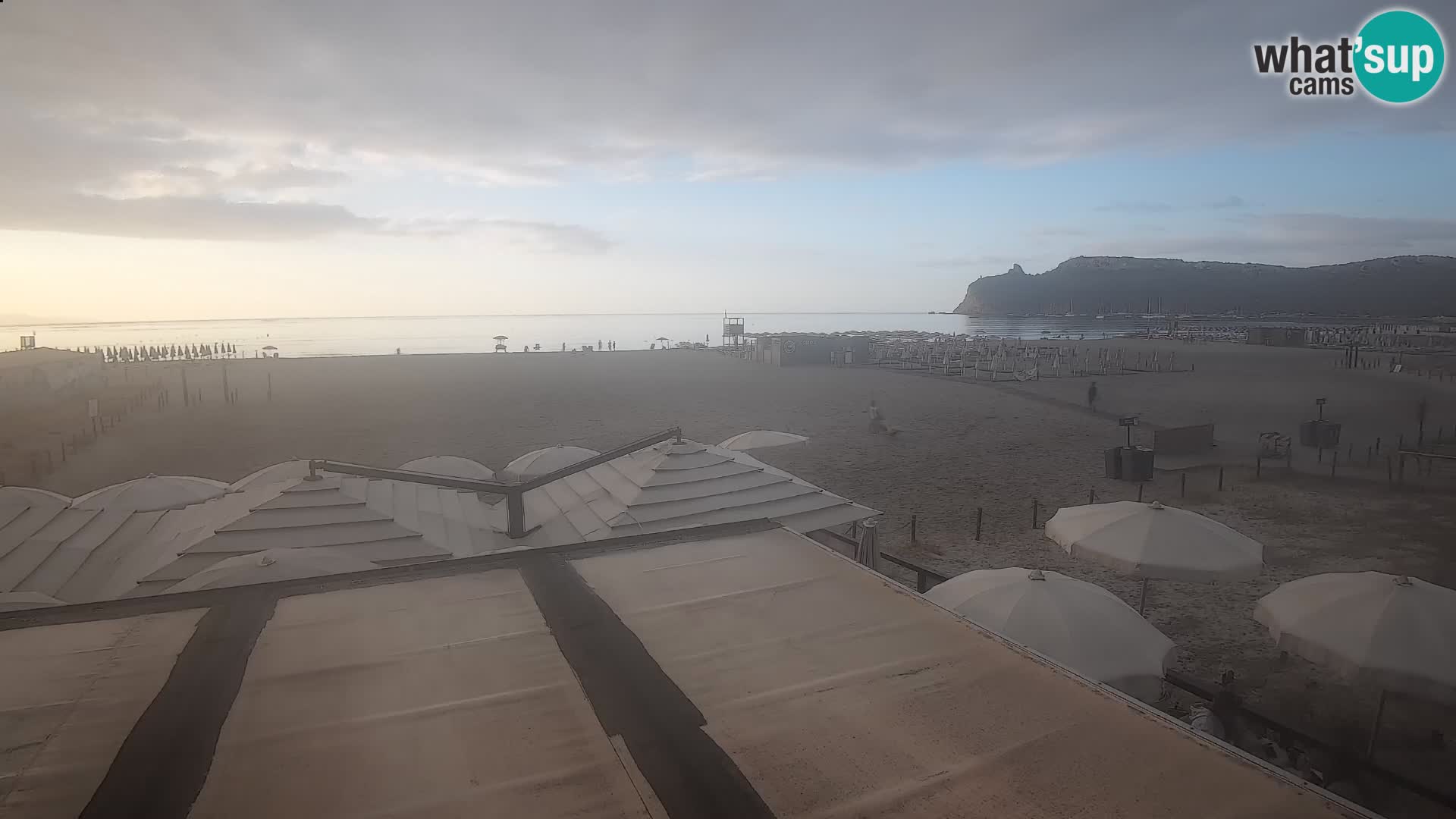 Poetto beach webcam | Cagliari | Sardinia
