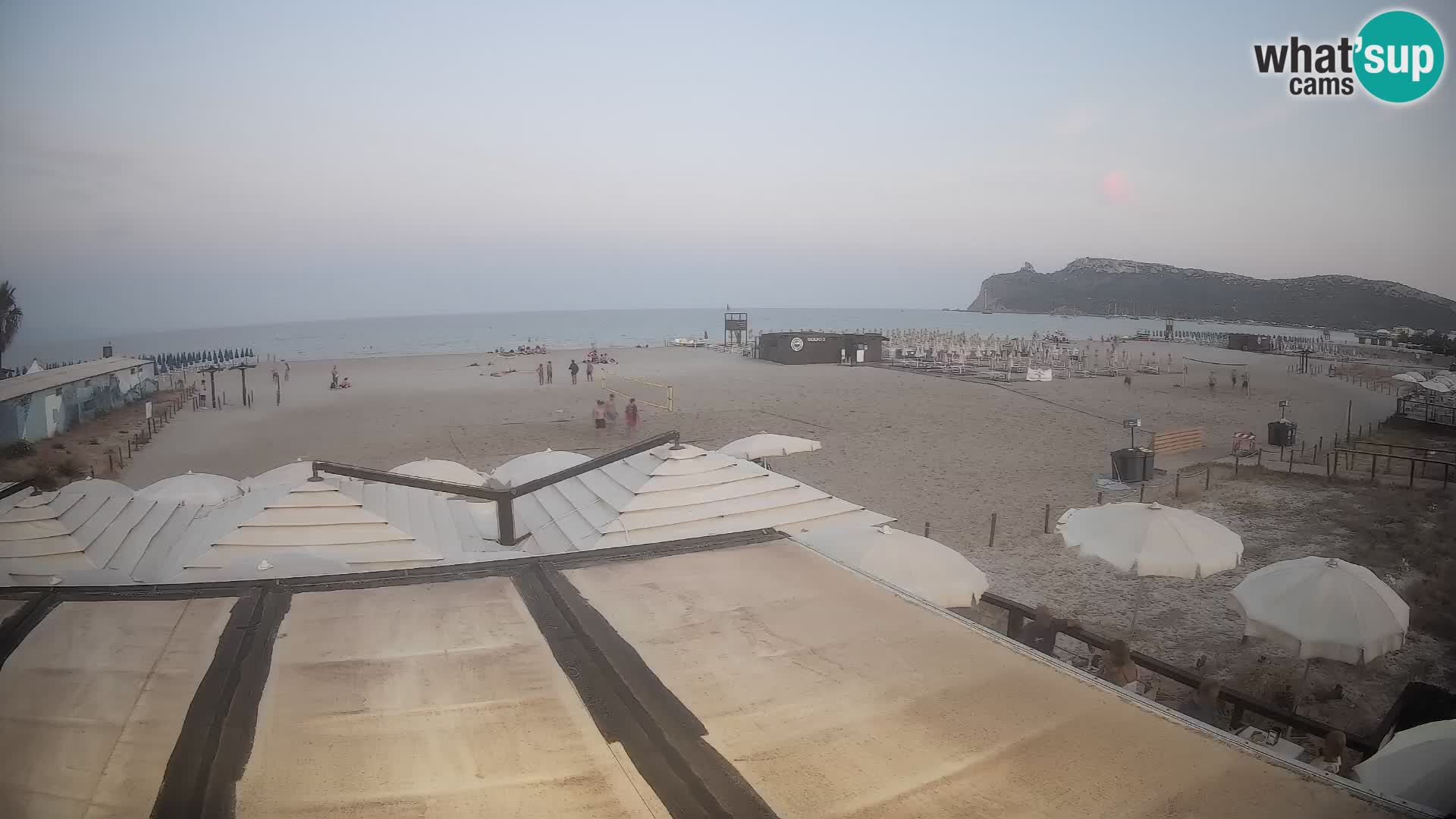 Poetto beach webcam | Cagliari | Sardinija