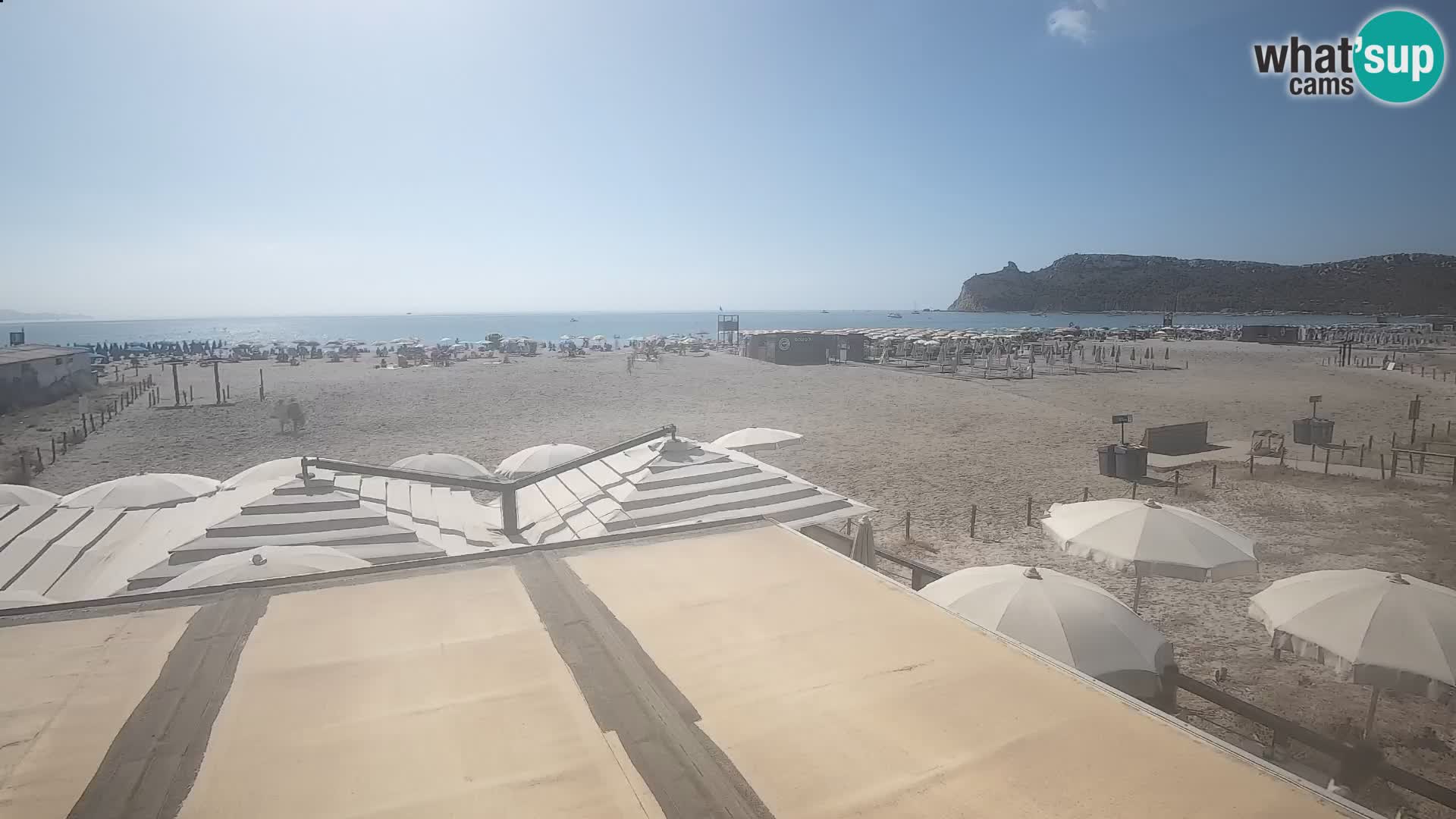 Poetto Strand Webcam | Cagliari | Sardinien