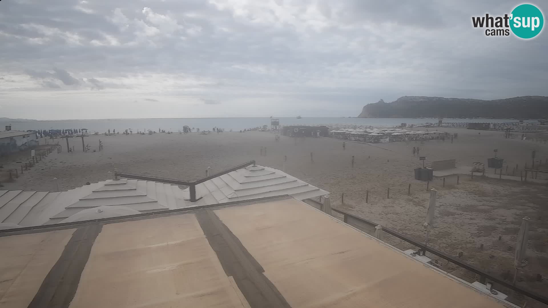 Poetto beach webcam | Cagliari | Sardinija