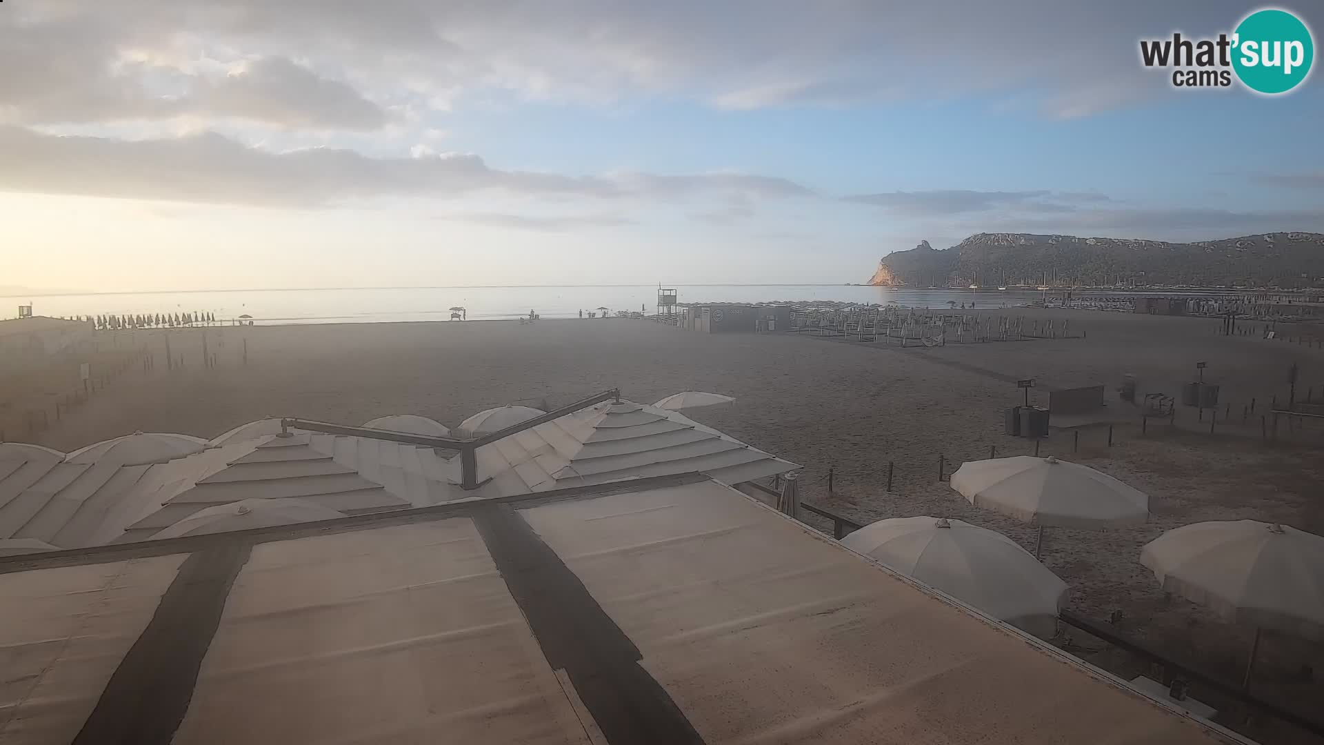 Webcam spiaggia del Poetto | Cagliari | Sardegna