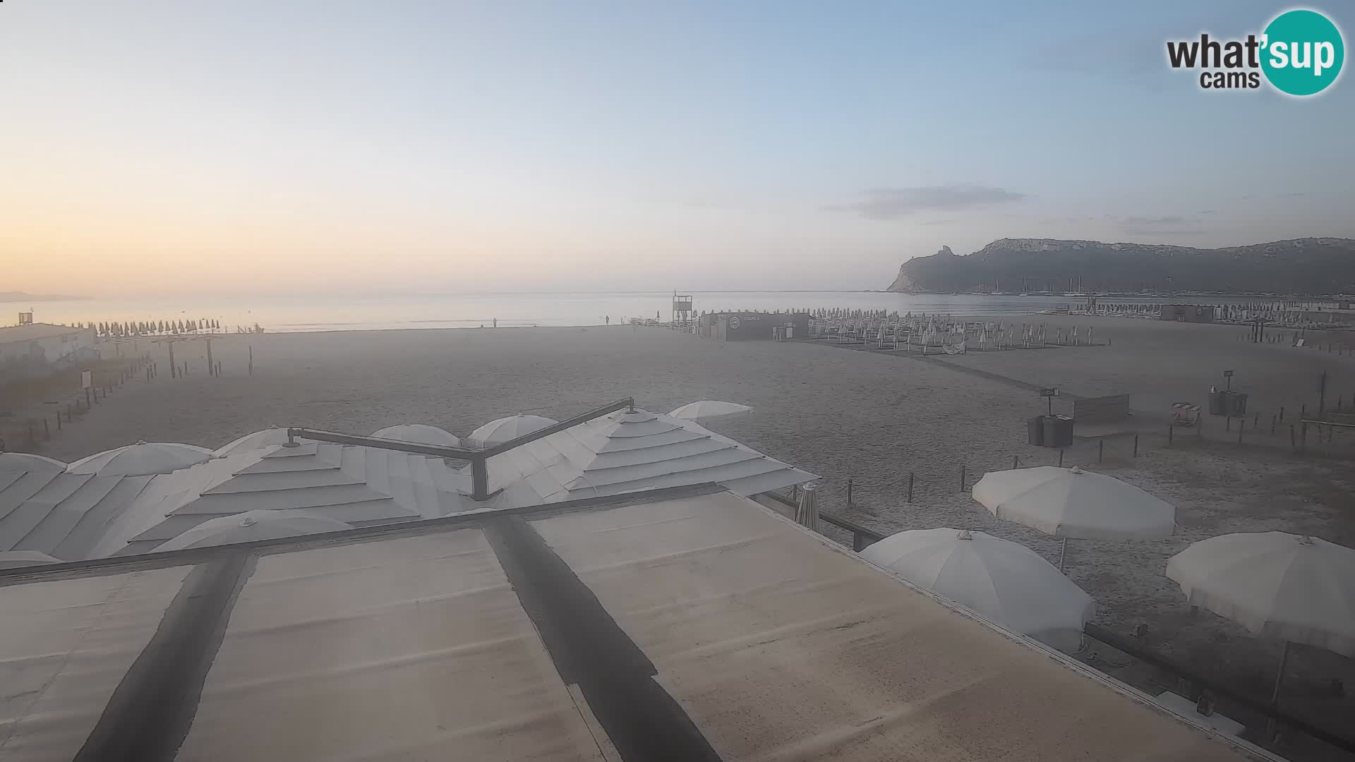Poetto Strand Webcam | Cagliari | Sardinien