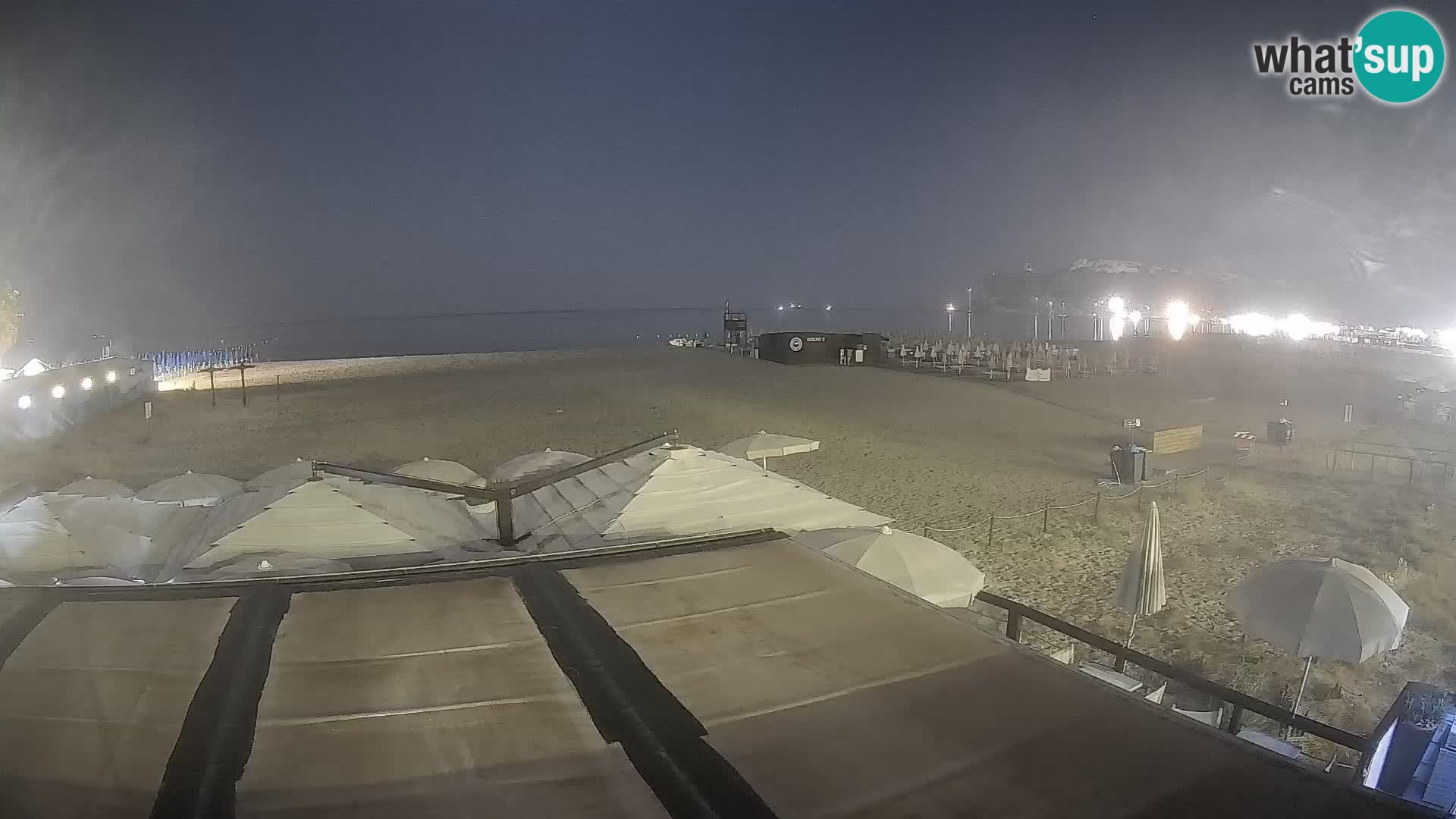 Poetto beach webcam | Cagliari | Sardinija