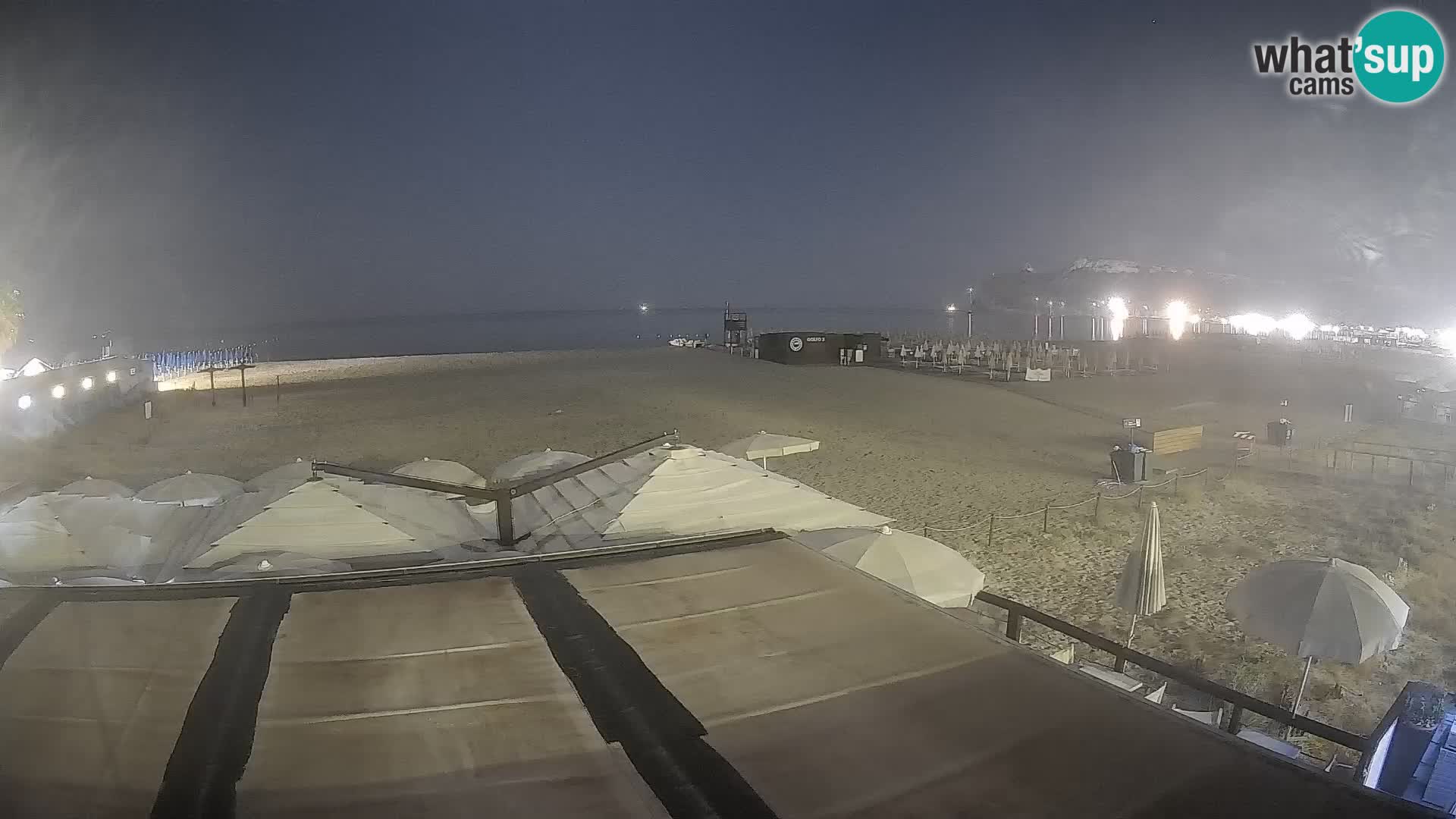 Webcam plage de Poetto | Cagliari | Sardaigne