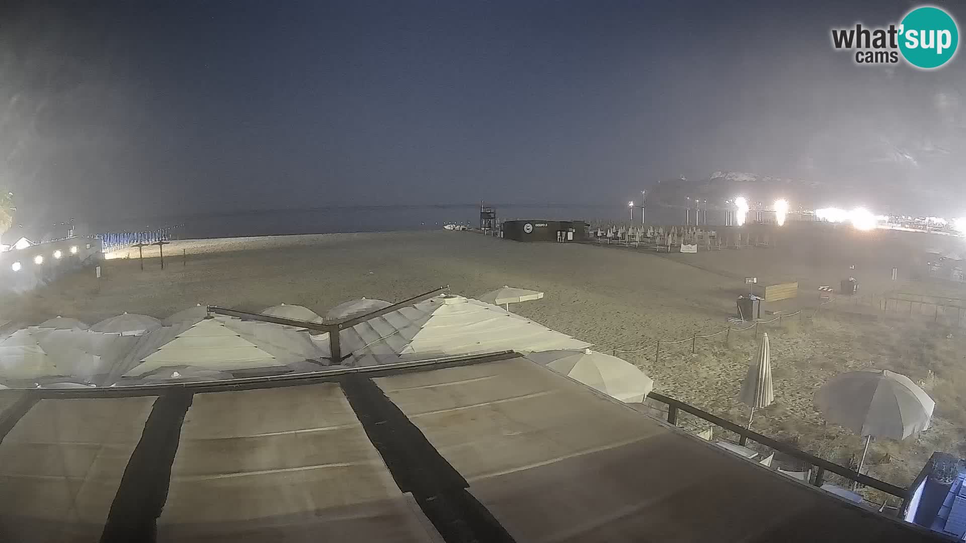Webcam plage de Poetto | Cagliari | Sardaigne