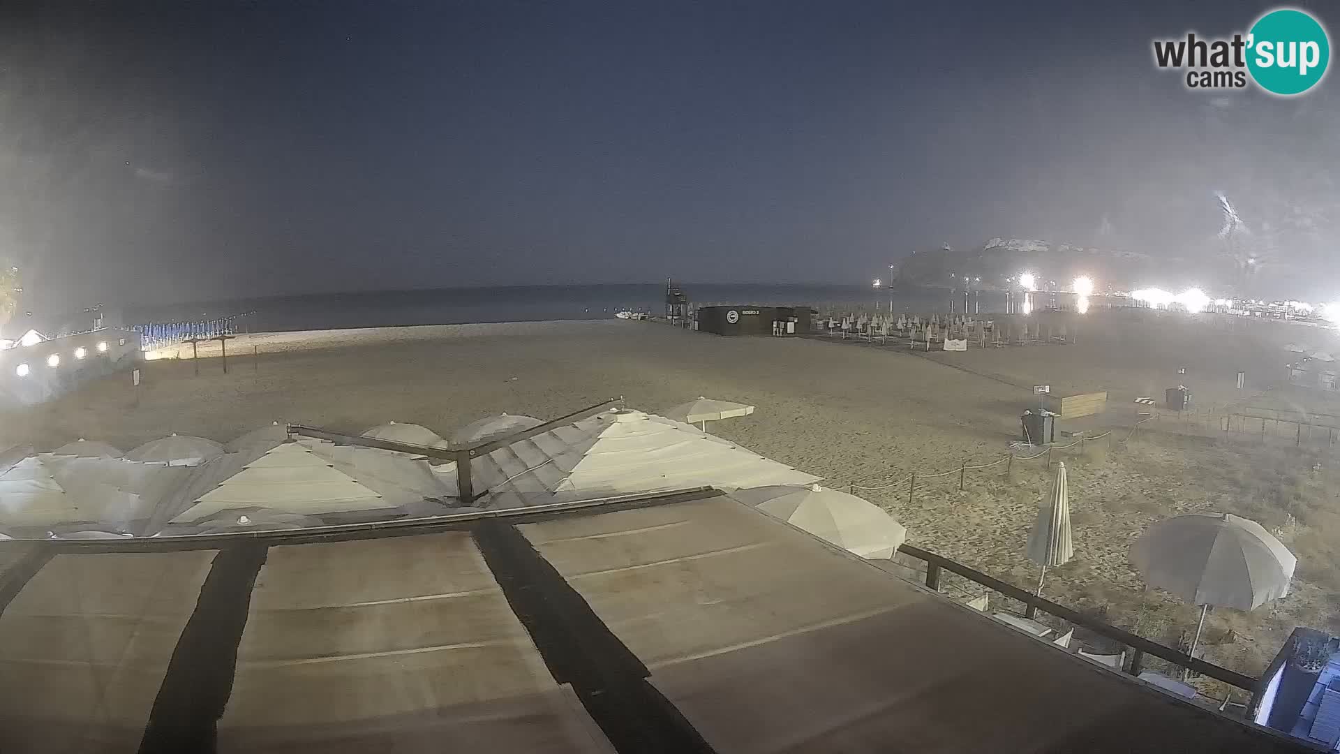 Poetto Strand Webcam | Cagliari | Sardinien