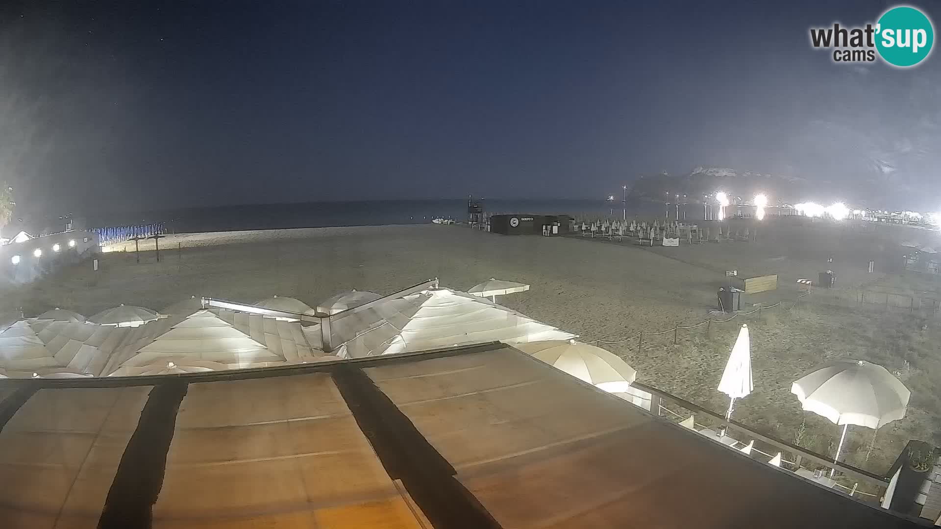 Webcam plage de Poetto | Cagliari | Sardaigne