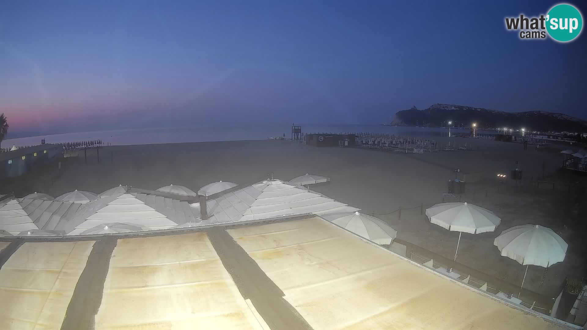 Poetto Strand Webcam | Cagliari | Sardinien