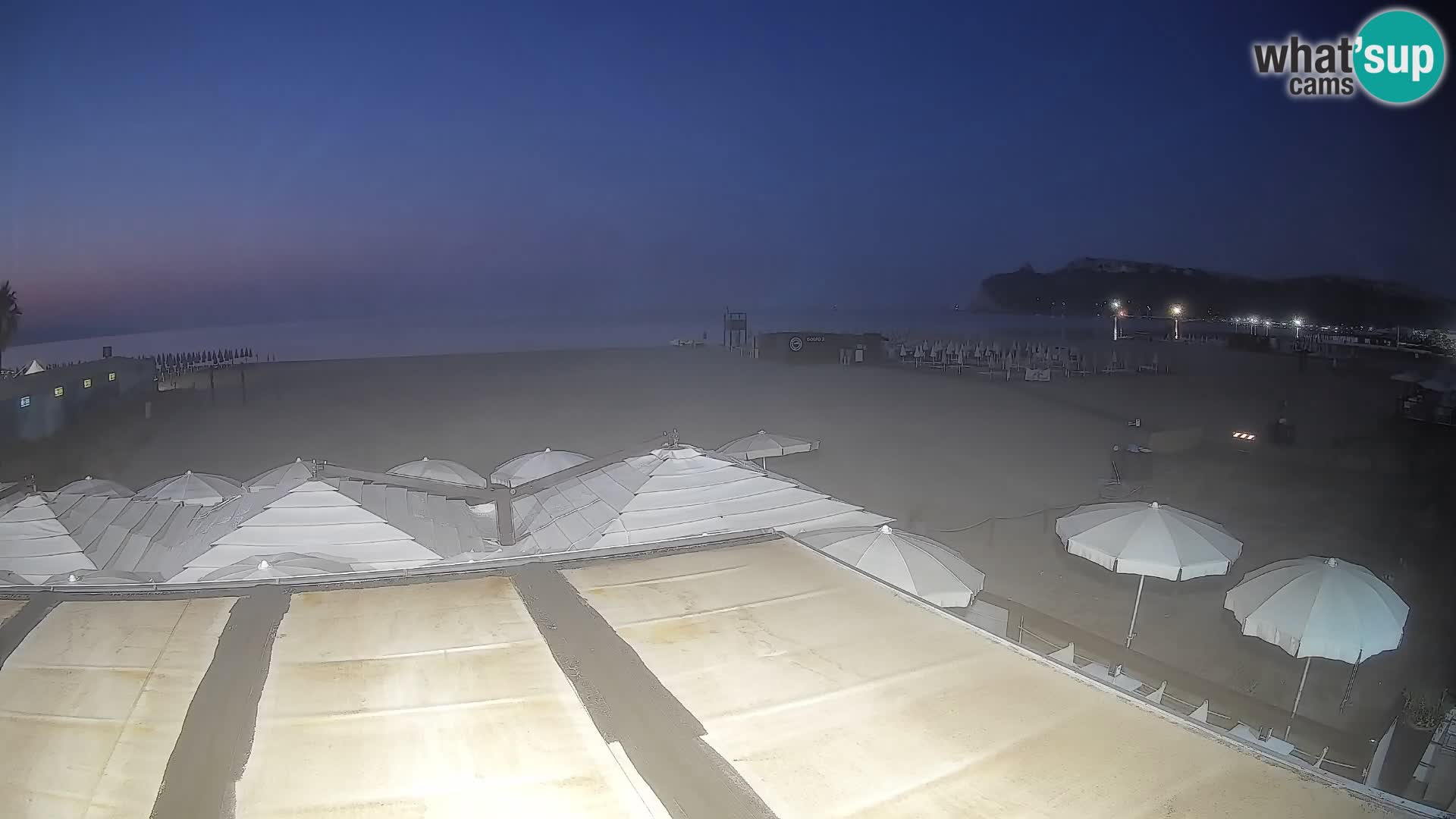 Poetto beach webcam | Cagliari | Sardinija