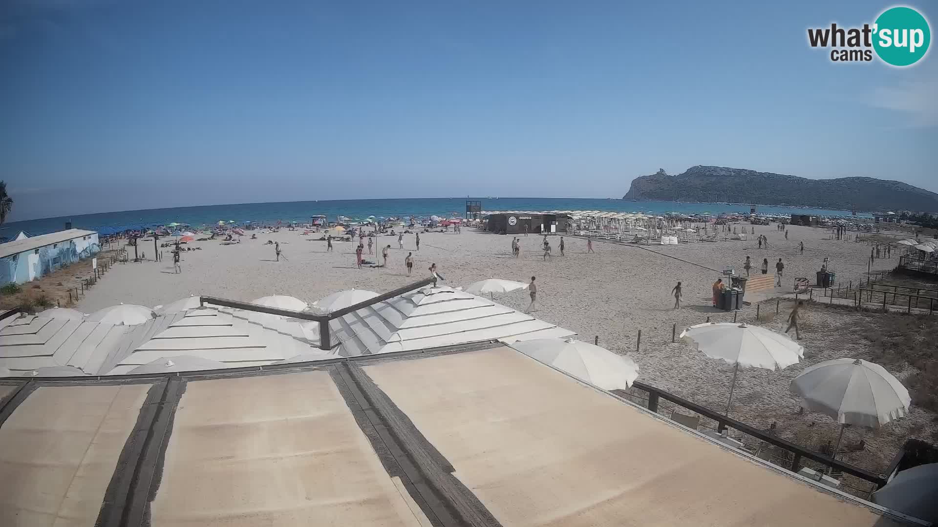 Webcam playa de Poetto | Cagliari | Cerdeña