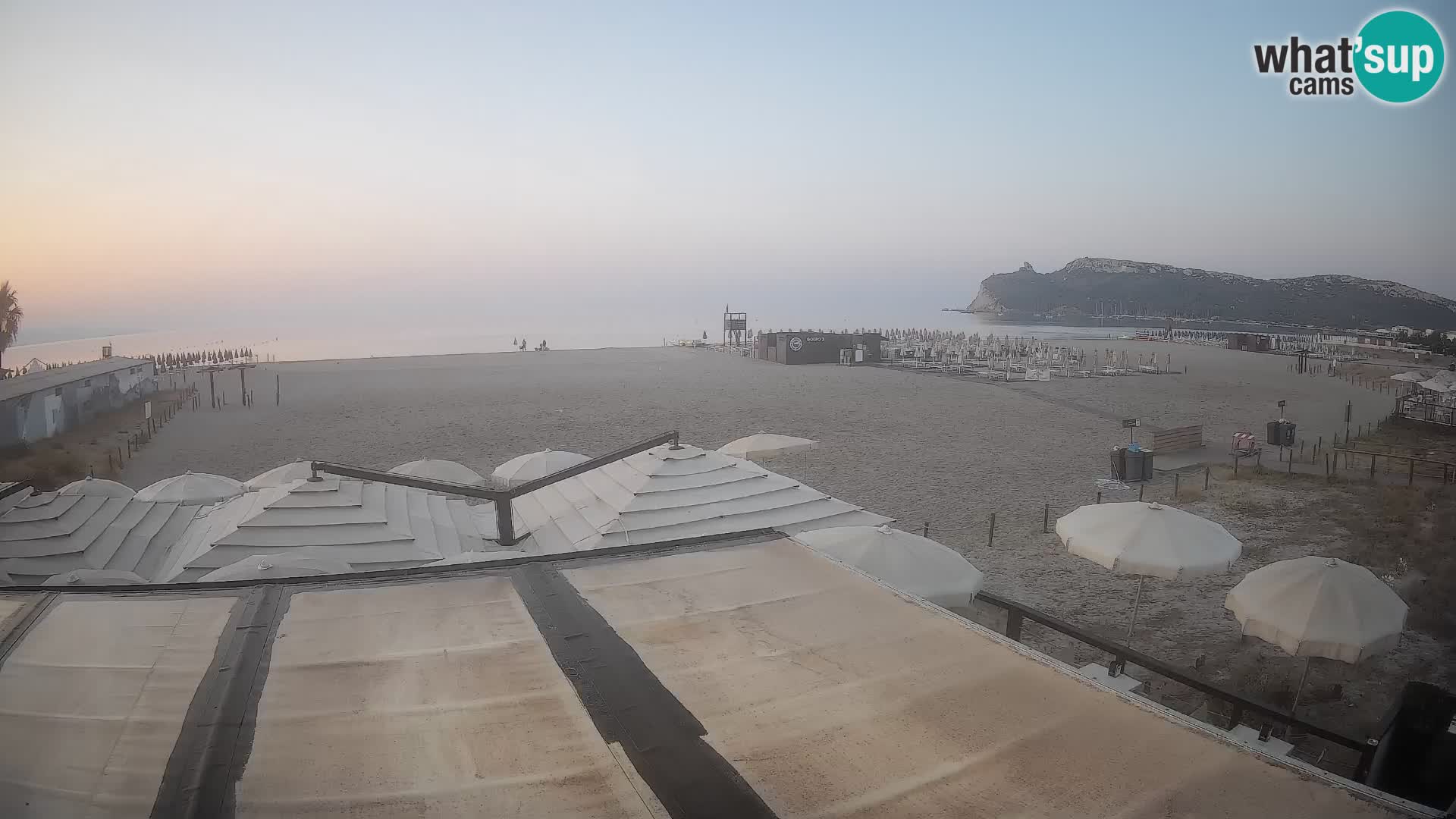 Poetto Strand Webcam | Cagliari | Sardinien