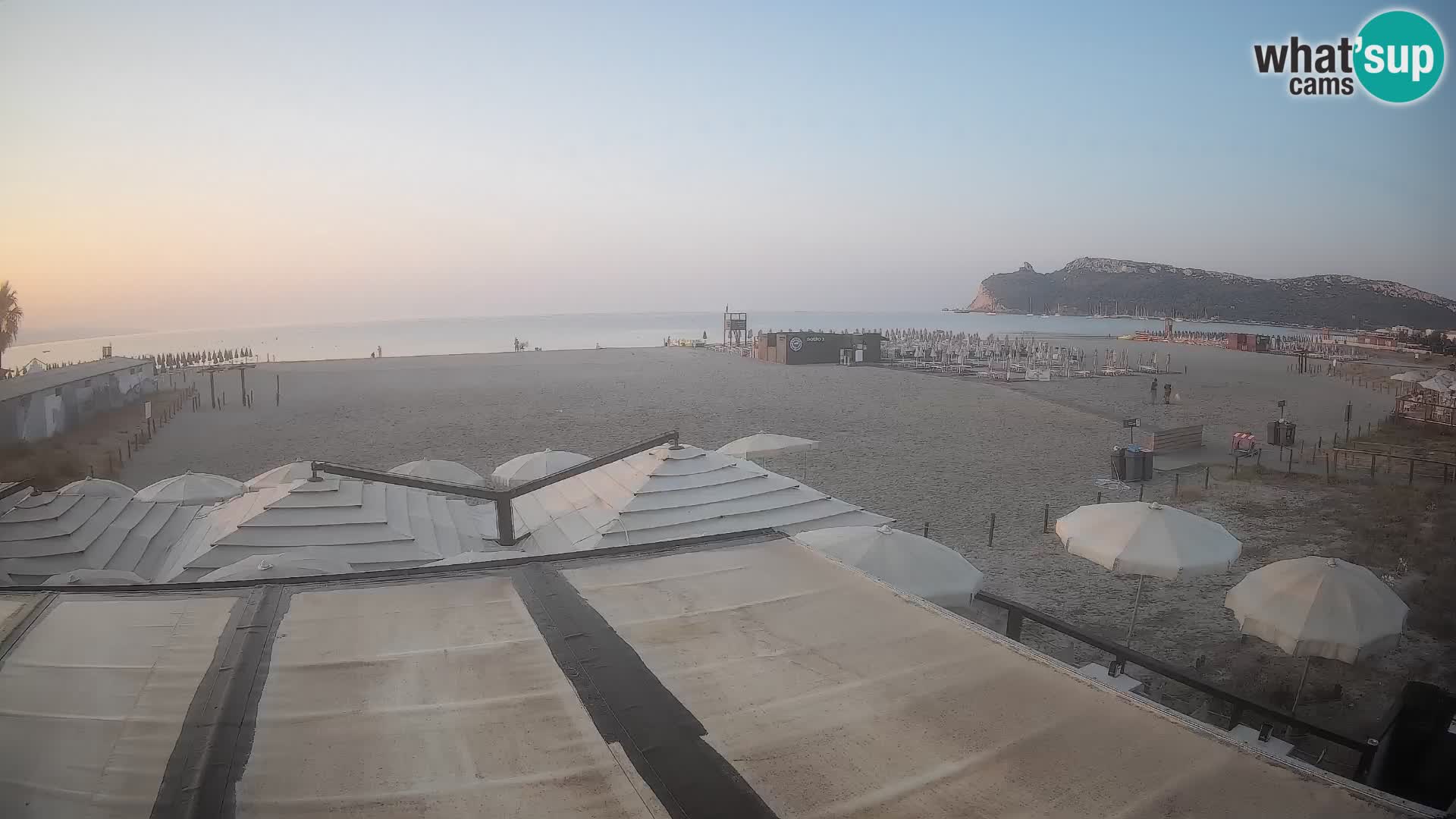 Webcam plage de Poetto | Cagliari | Sardaigne
