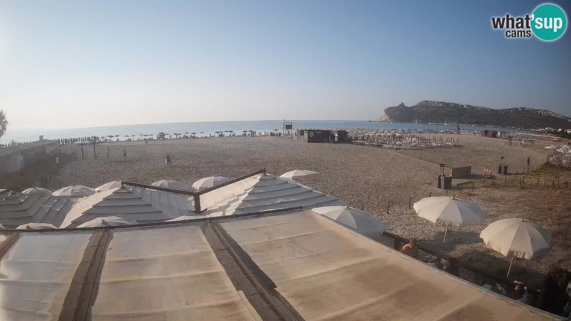 Poetto Strand Webcam | Cagliari | Sardinien