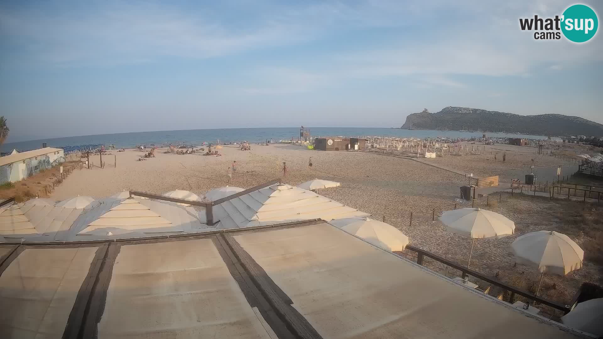 Poetto Strand Webcam | Cagliari | Sardinien