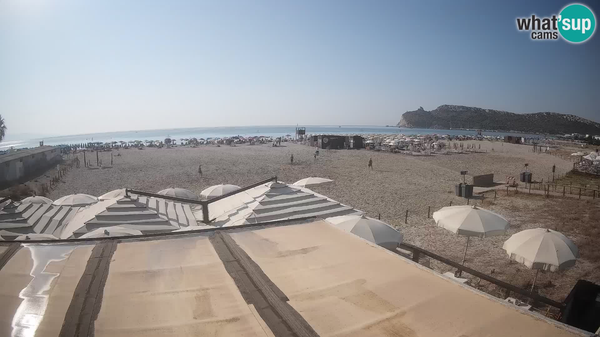Poetto beach webcam | Cagliari | Sardinija