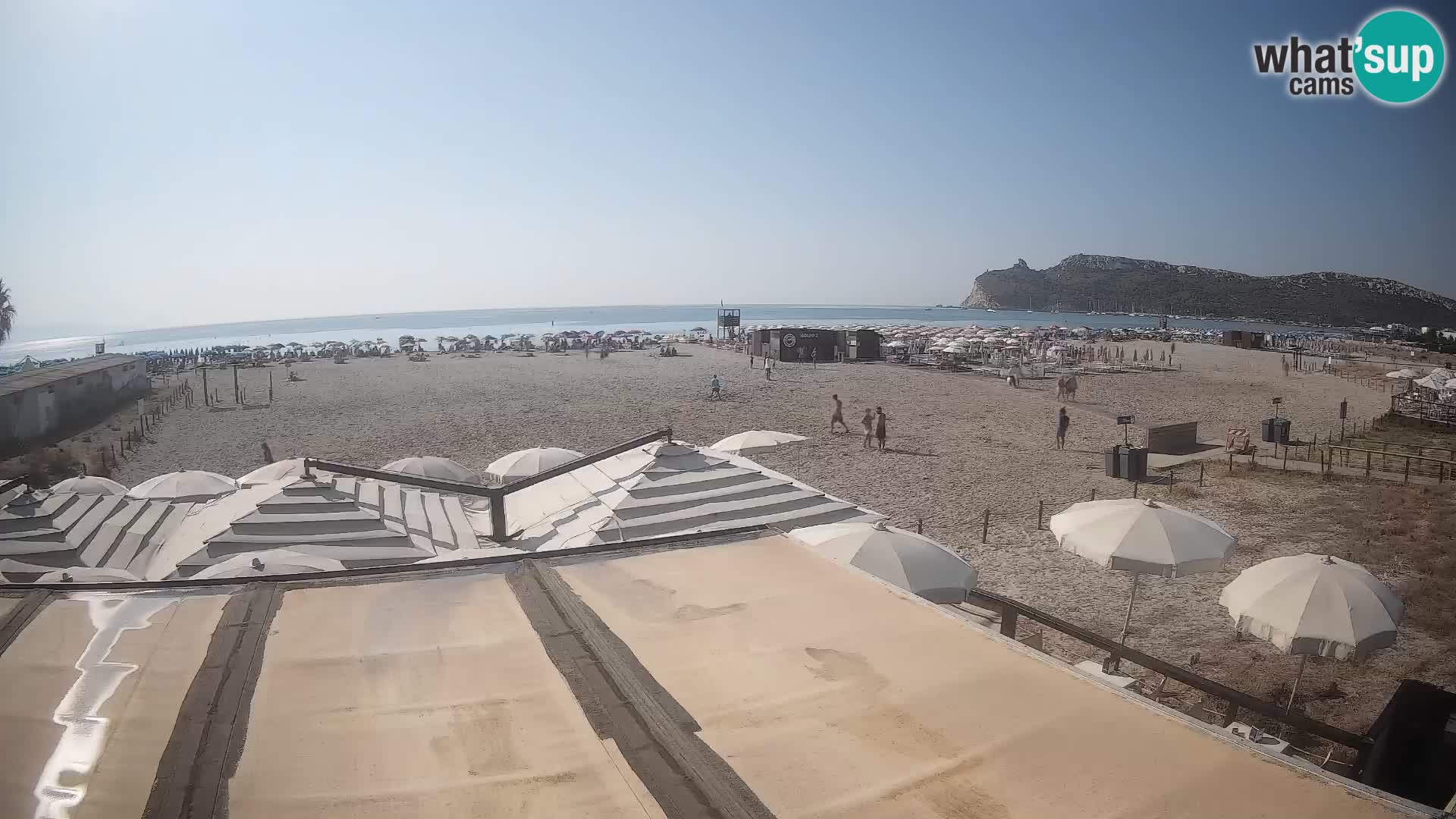 Webcam plage de Poetto | Cagliari | Sardaigne