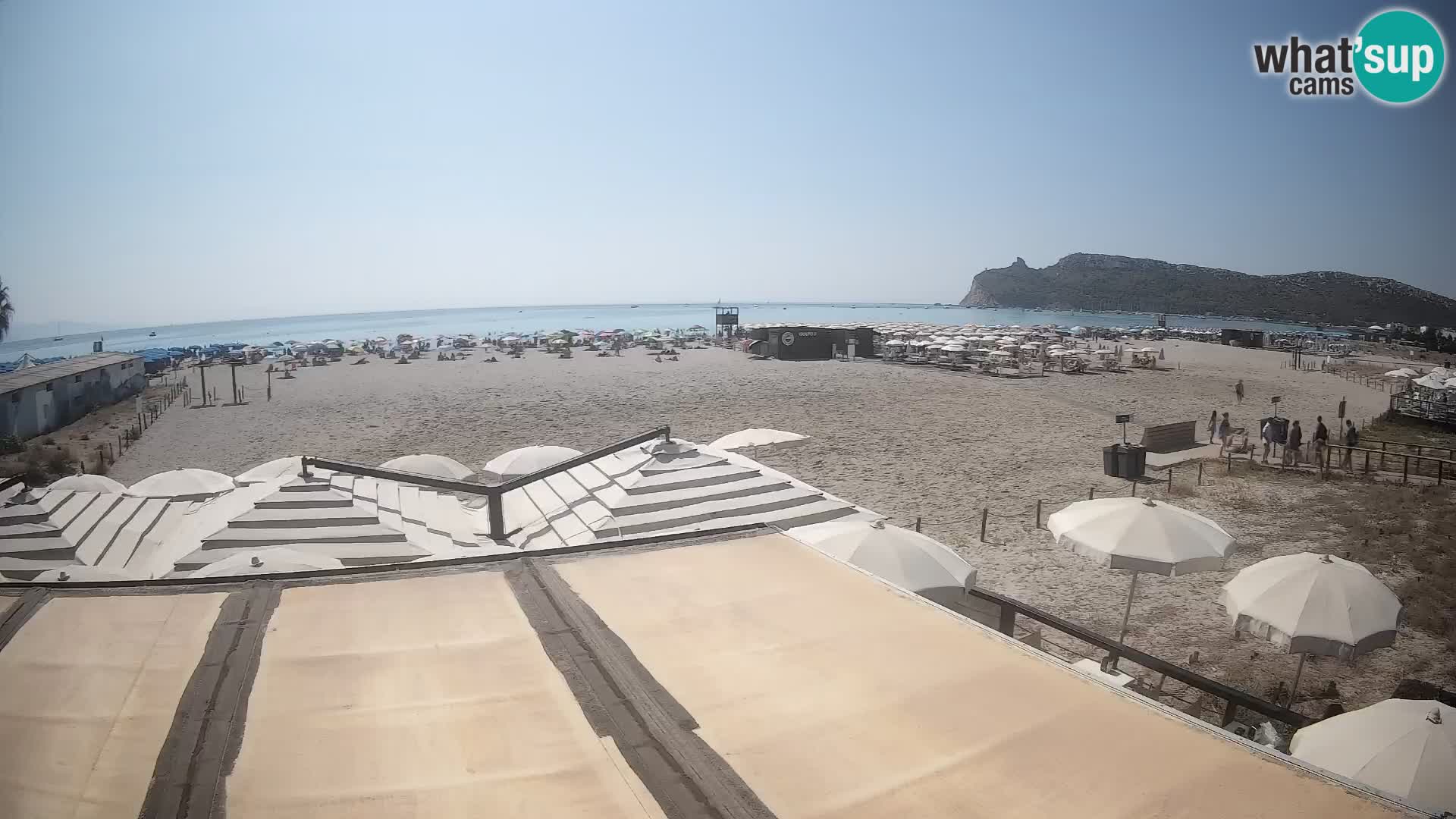 Poetto Strand Webcam | Cagliari | Sardinien