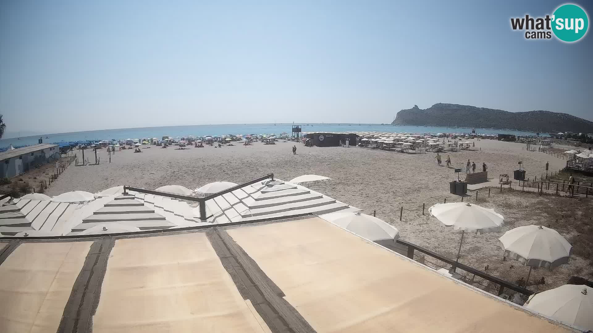 Webcam plage de Poetto | Cagliari | Sardaigne