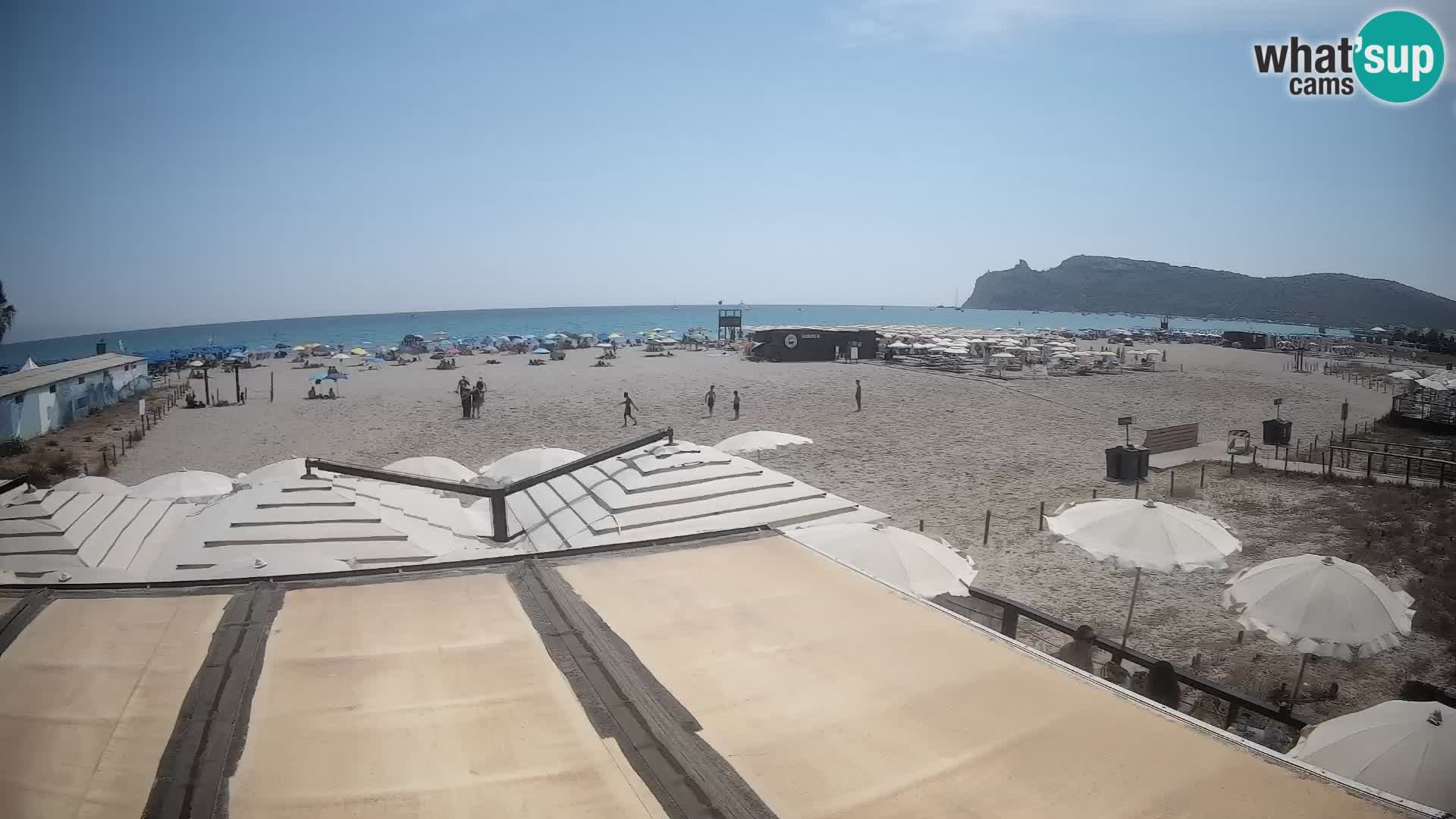 Webcam plage de Poetto | Cagliari | Sardaigne