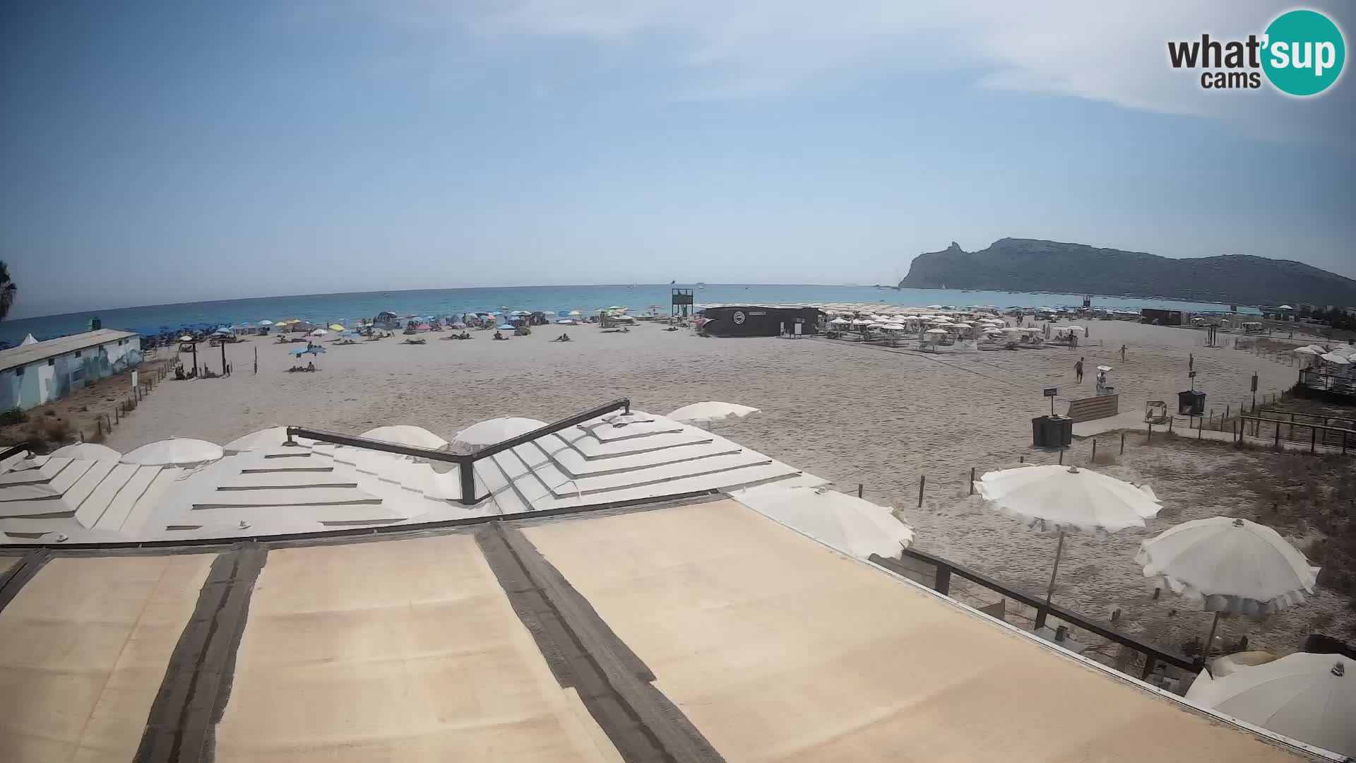Webcam plage de Poetto | Cagliari | Sardaigne
