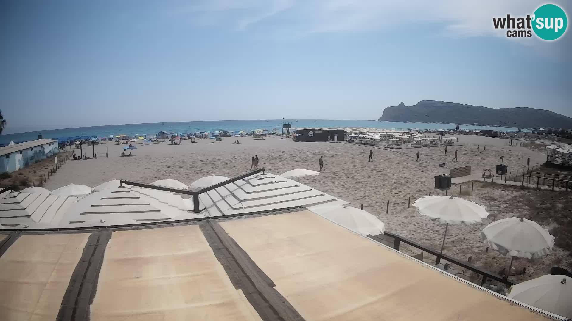 Webcam plage de Poetto | Cagliari | Sardaigne